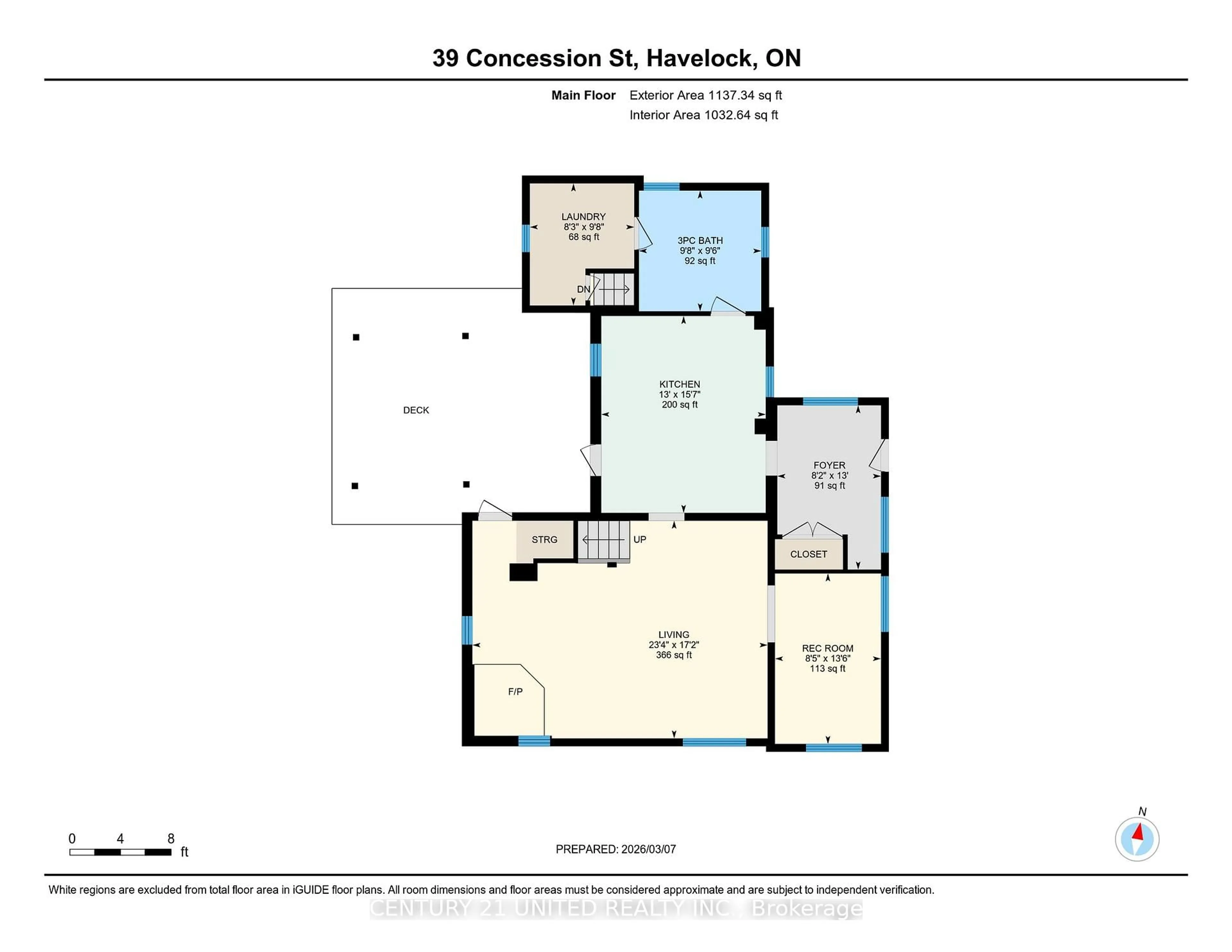 Floor plan for 39 Concession St, Havelock-Belmont-Methuen Ontario K0L 1Z0
