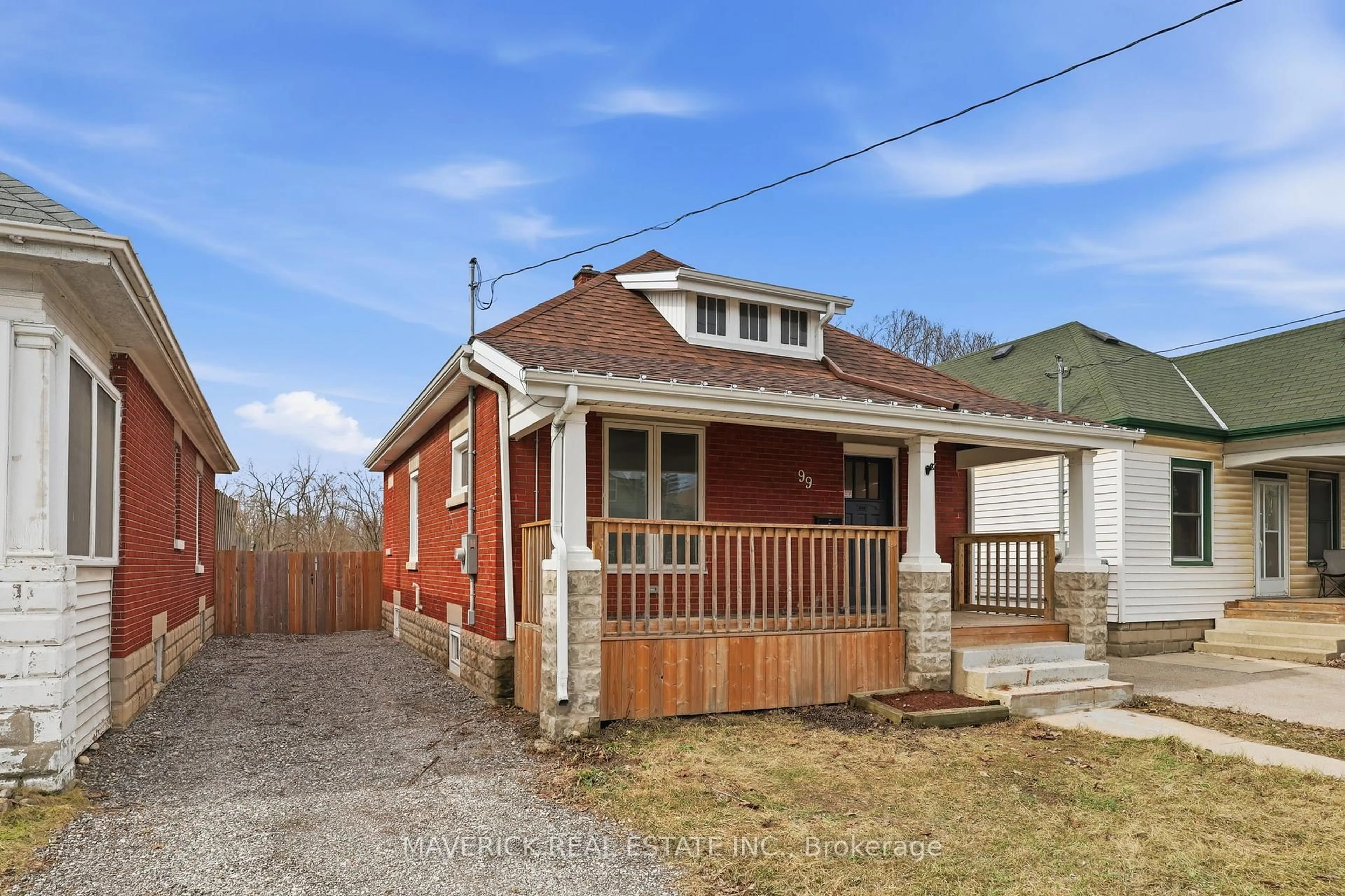 Home with brick exterior material, street for 99 Egerton St, London East Ontario N5Z 2G1