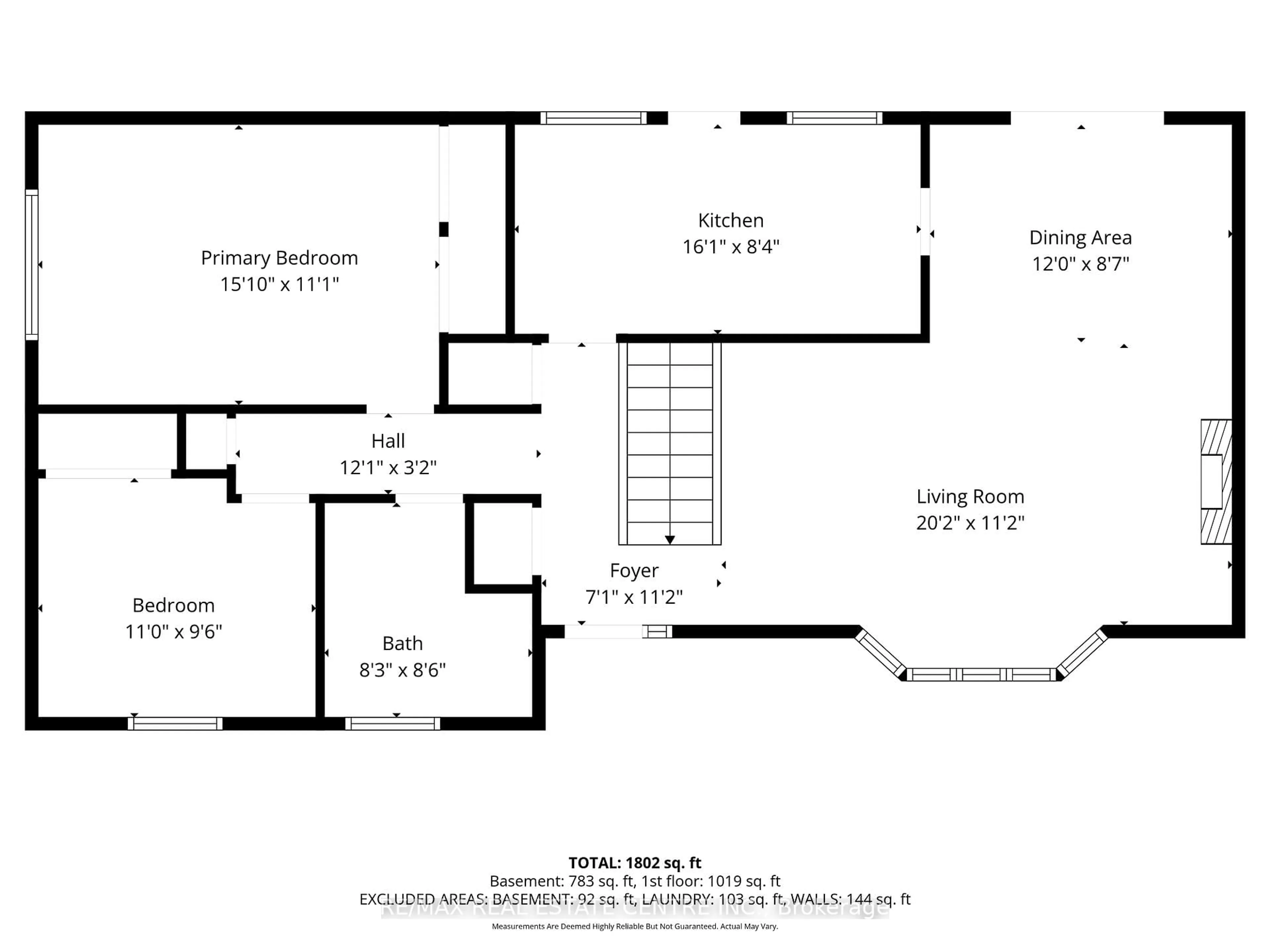 Floor plan for 147 Churchill Dr, Cambridge Ontario N1S 1S3