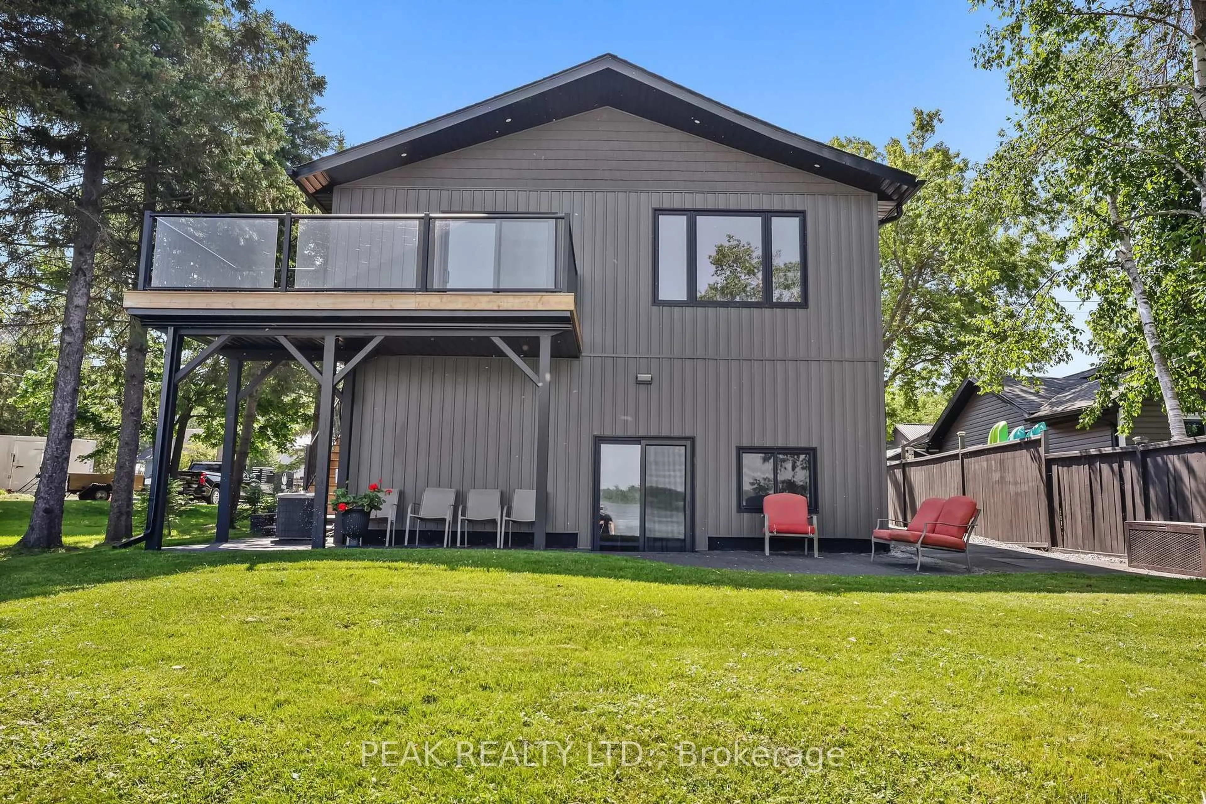 Home with vinyl exterior material, water/lake/river/ocean view for 5 McGill Dr, Kawartha Lakes Ontario L0B 1K0