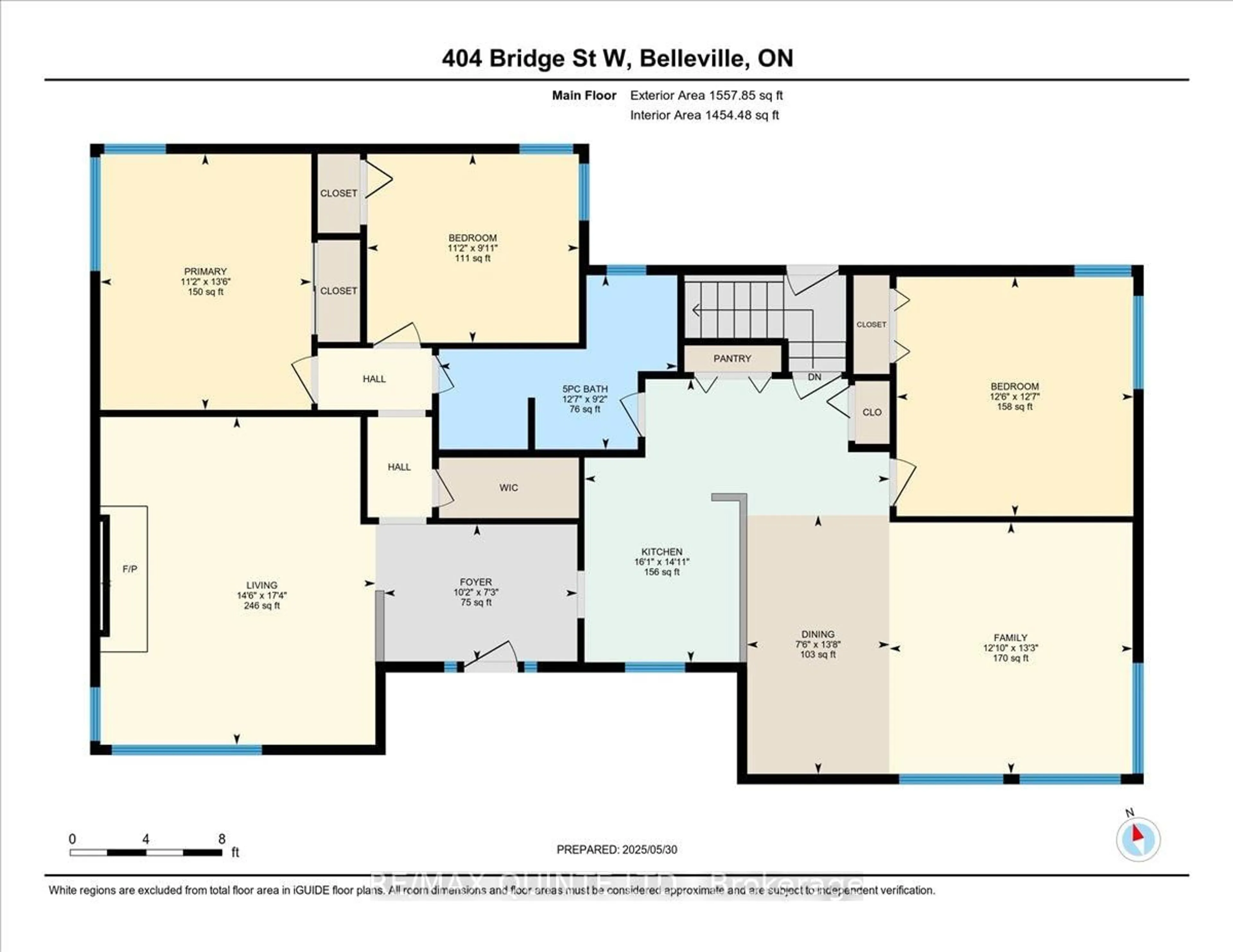 Floor plan for 404 Bridge St, Belleville Ontario K8N 4Z2