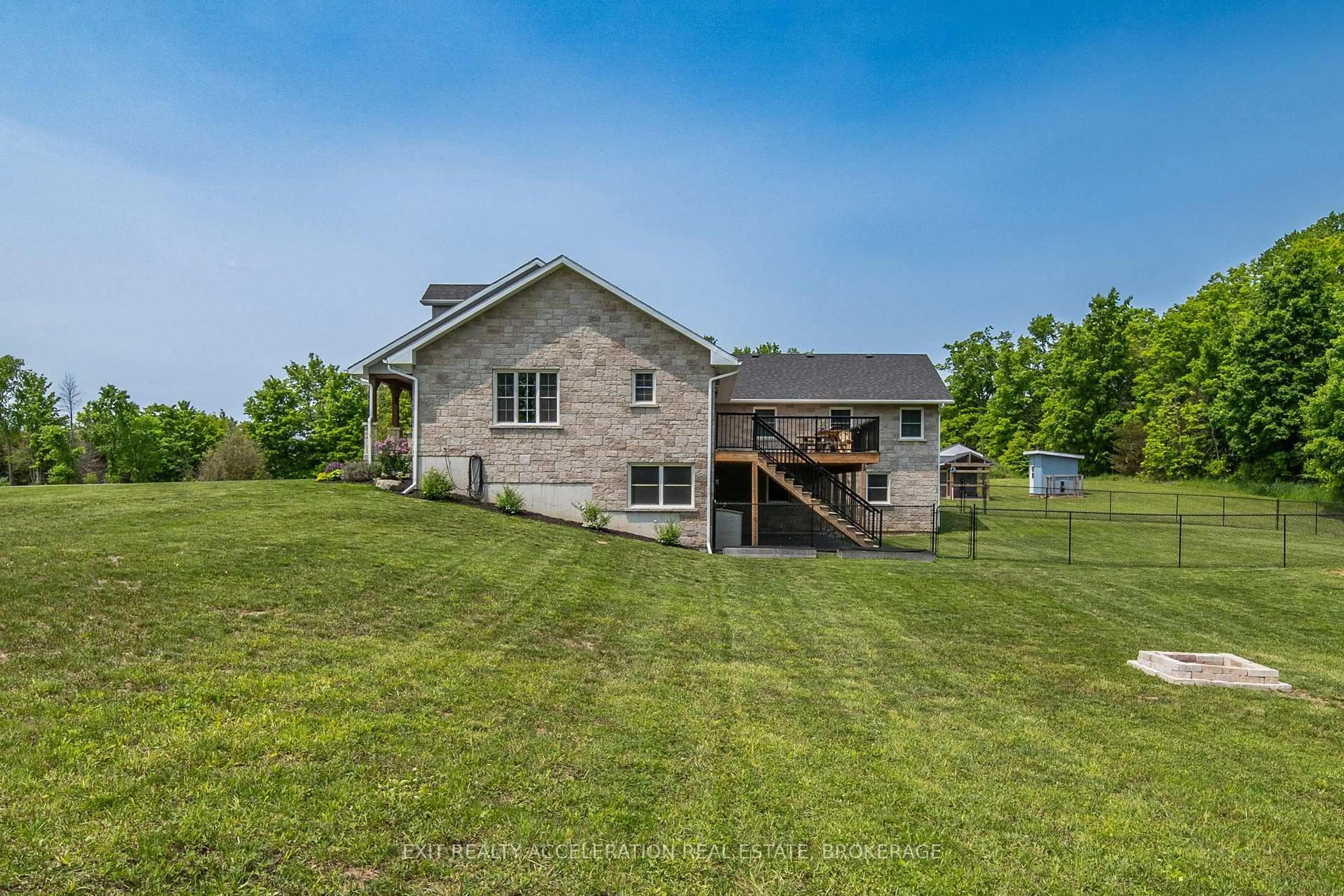 A pic from outside/outdoor area/front of a property/back of a property/a pic from drone, unknown for 5123 County Road 4, Kaladar Ontario K0K 1Z0