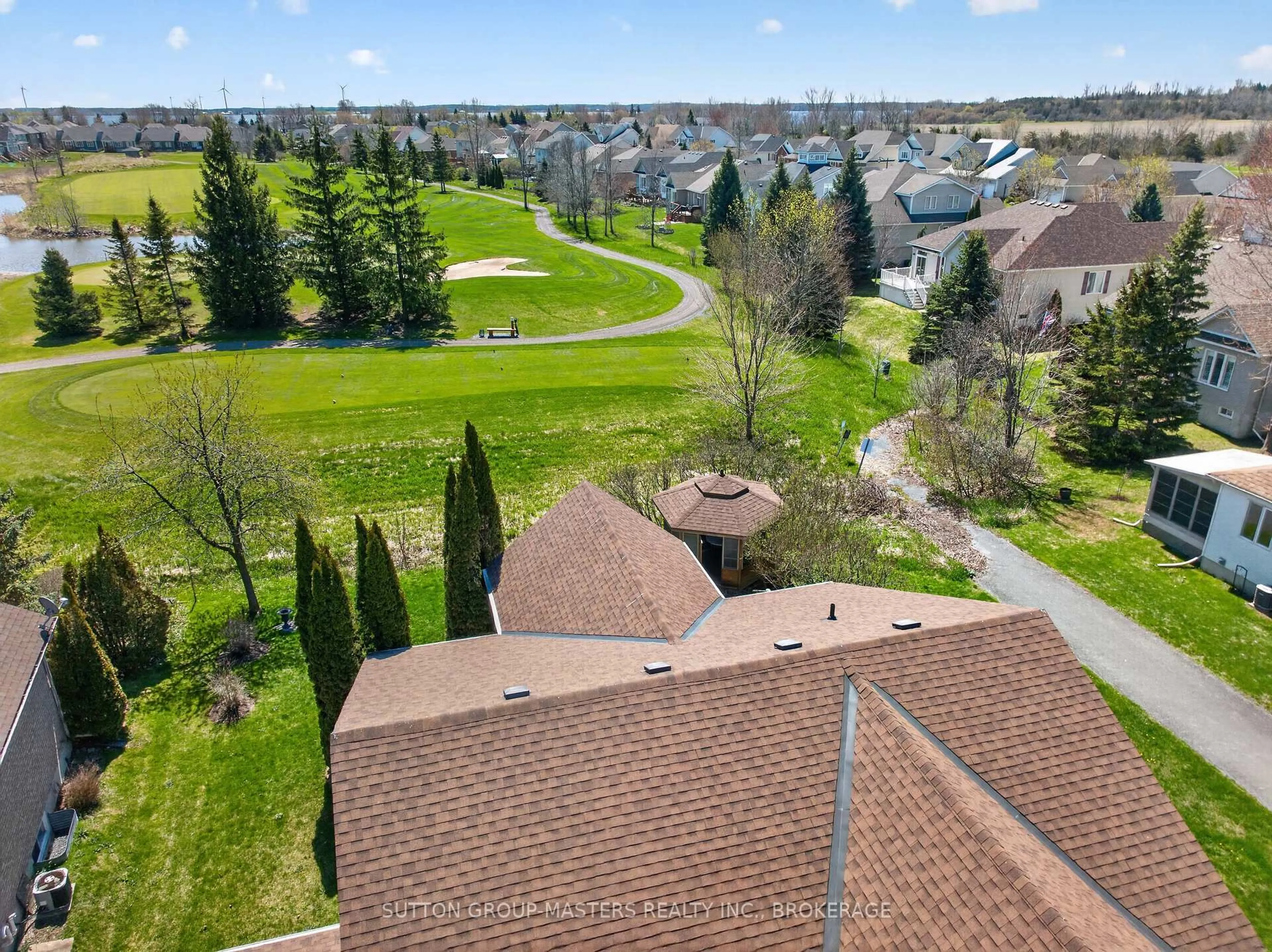 A pic from outside/outdoor area/front of a property/back of a property/a pic from drone, unknown for 104 Abbey Dawn Dr, Bath Ontario K0H 1G0