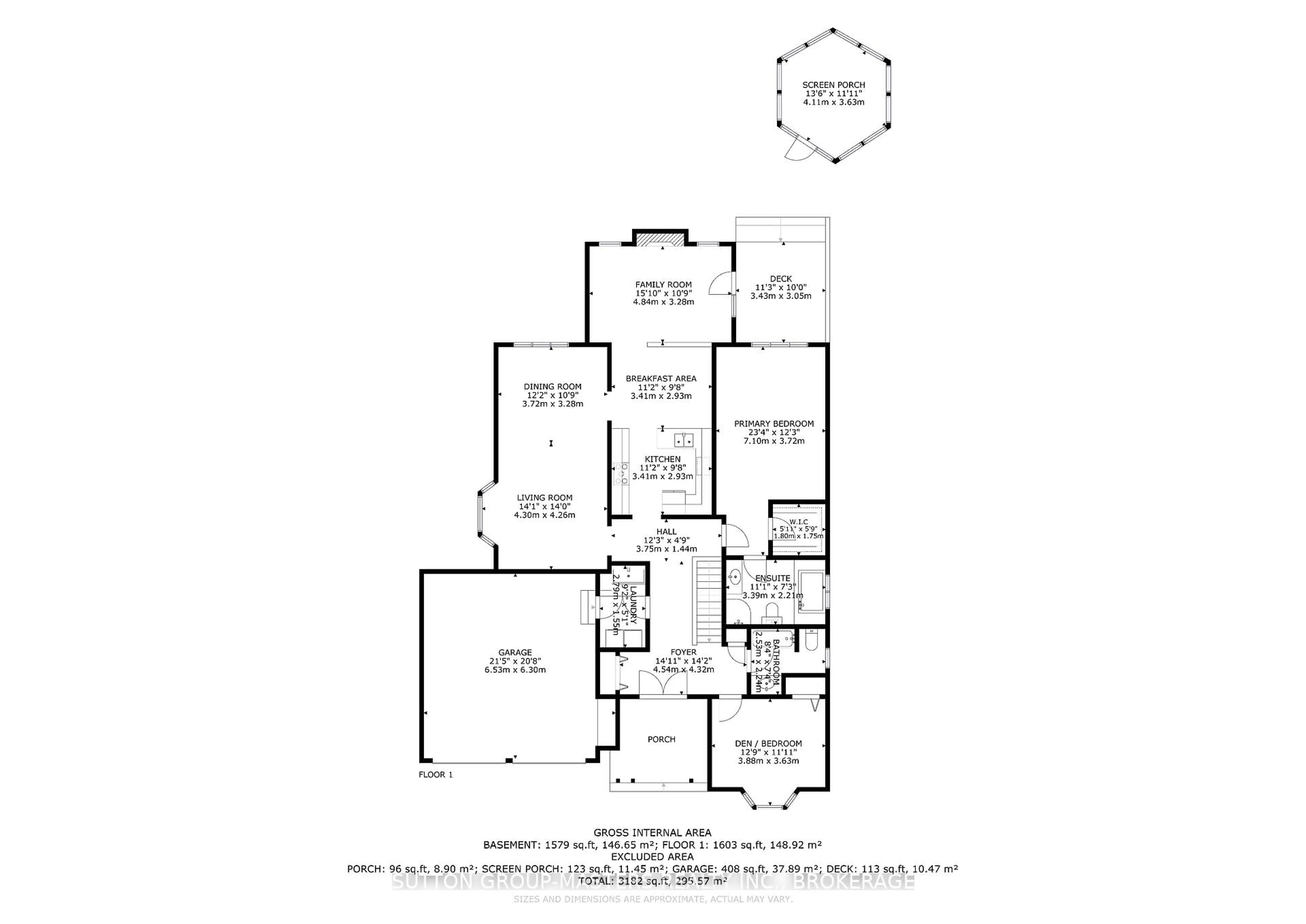 Floor plan for 104 Abbey Dawn Dr, Bath Ontario K0H 1G0