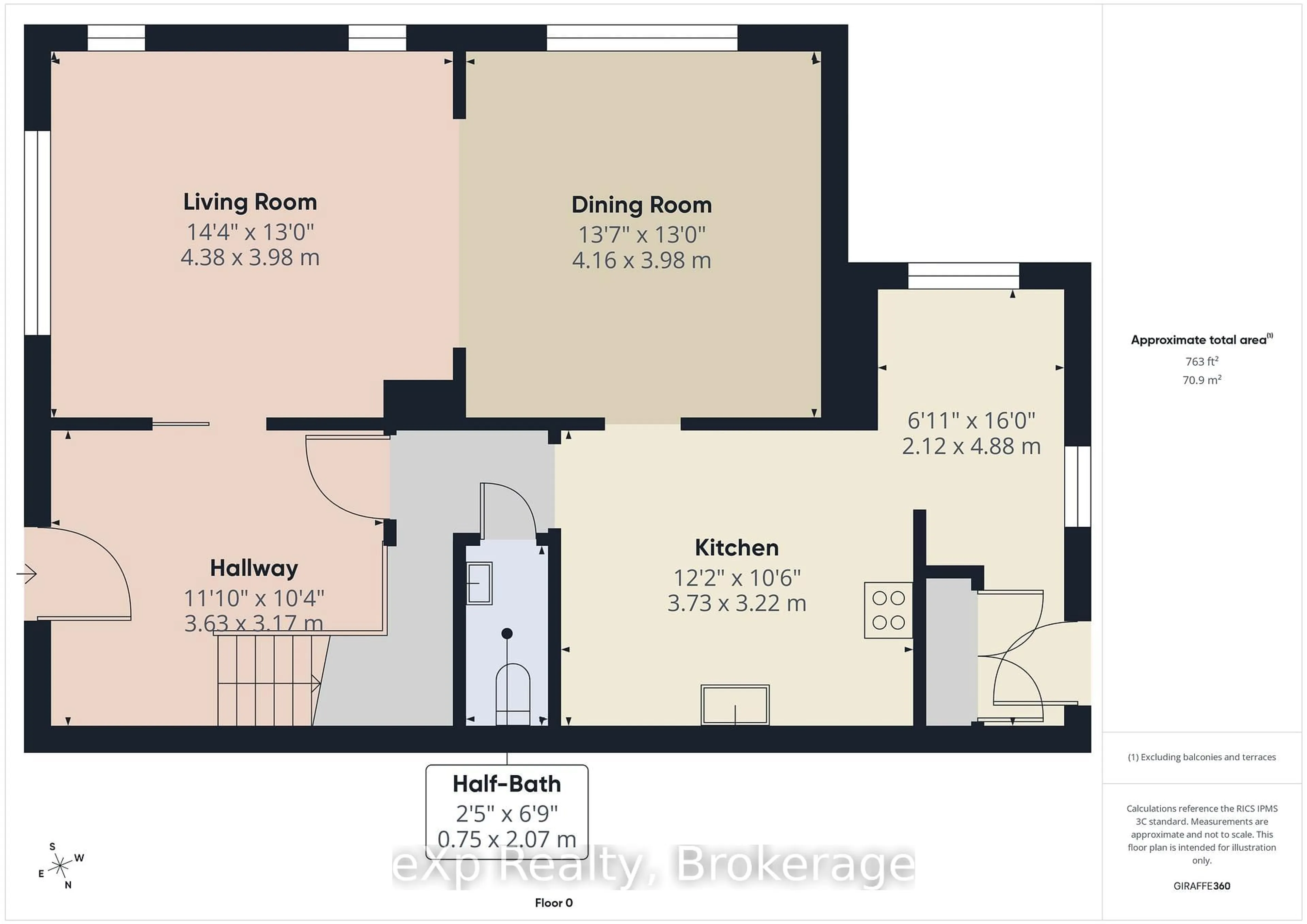 Floor plan for 235 Jackson St, Brockton Ontario N0G 2V0