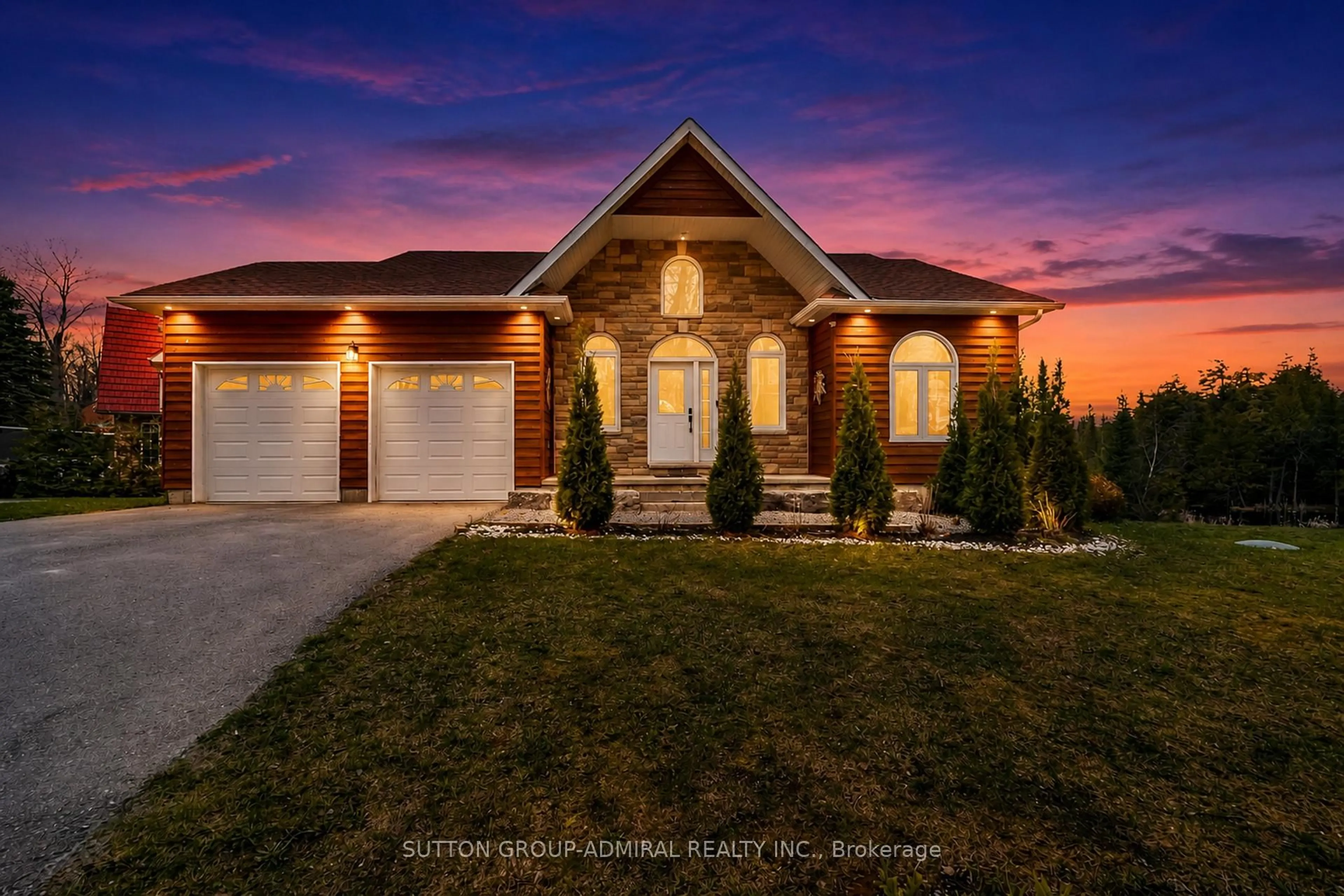 Home with brick exterior material, street for 106 Juniper Isle Rd, Kawartha Lakes Ontario K0M 1N0