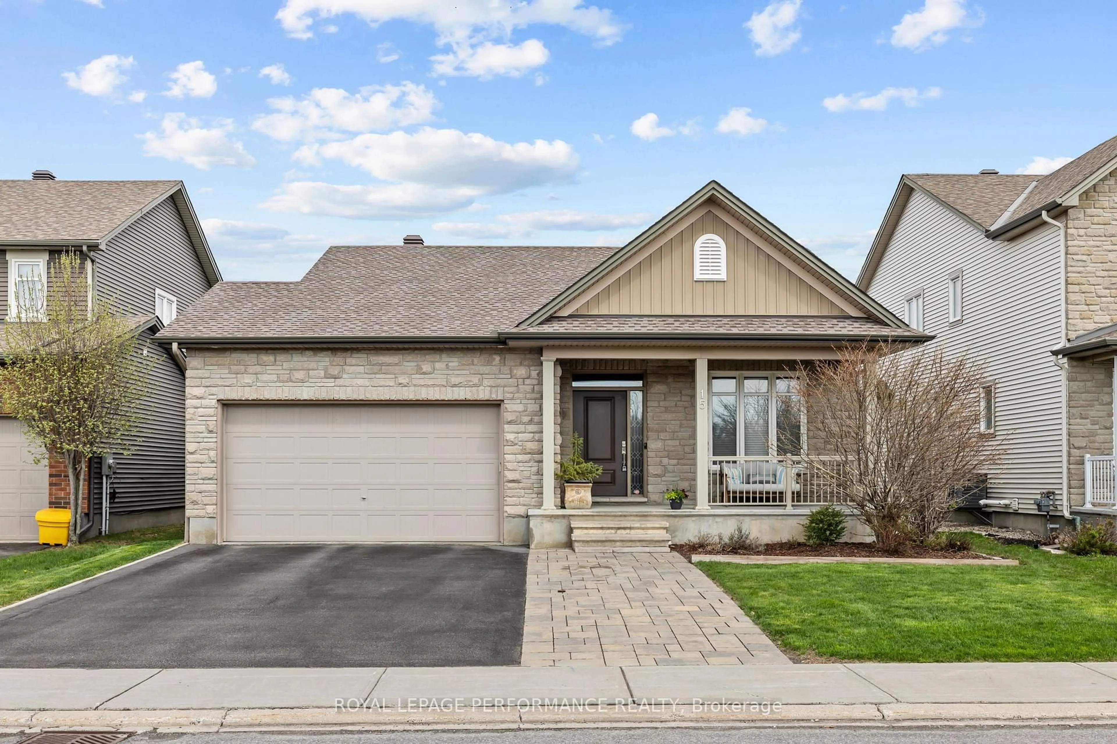 Home with brick exterior material, street for 15 York Crossing Crossing, Russell Ontario K4R 0C4