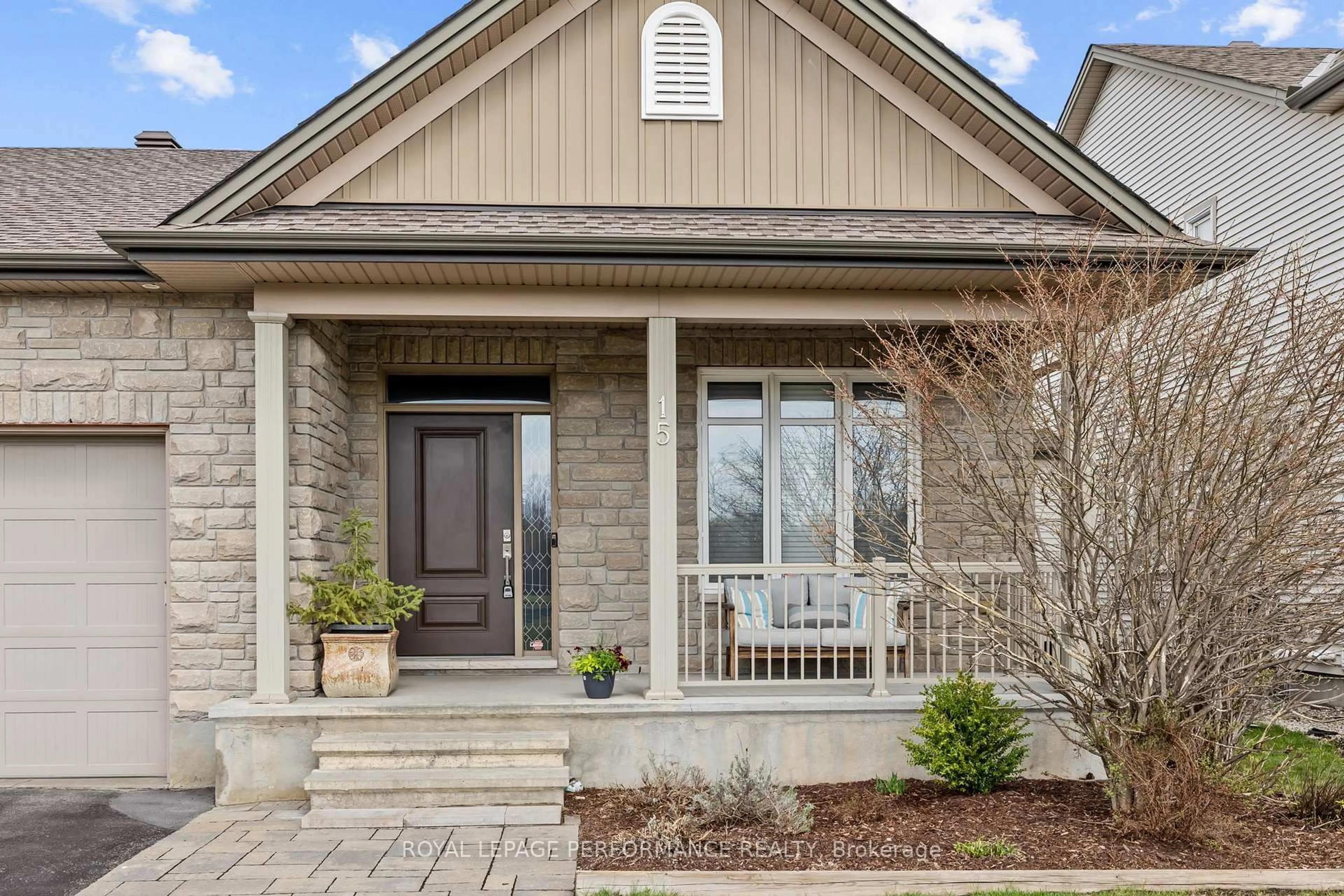 Home with brick exterior material, street for 15 York Crossing Crossing, Russell Ontario K4R 0C4