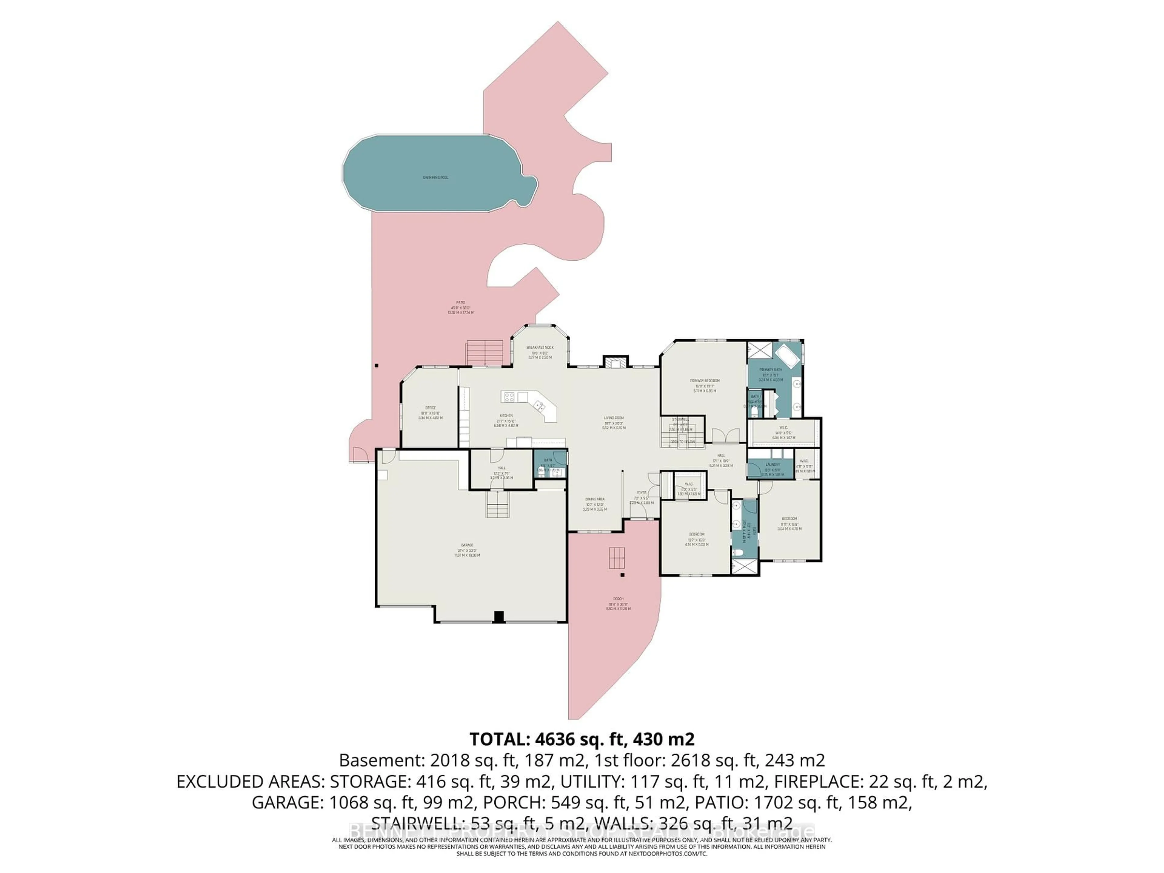 Floor plan for 33 D'ARCYS Way, North Grenville Ontario K0G 1J0