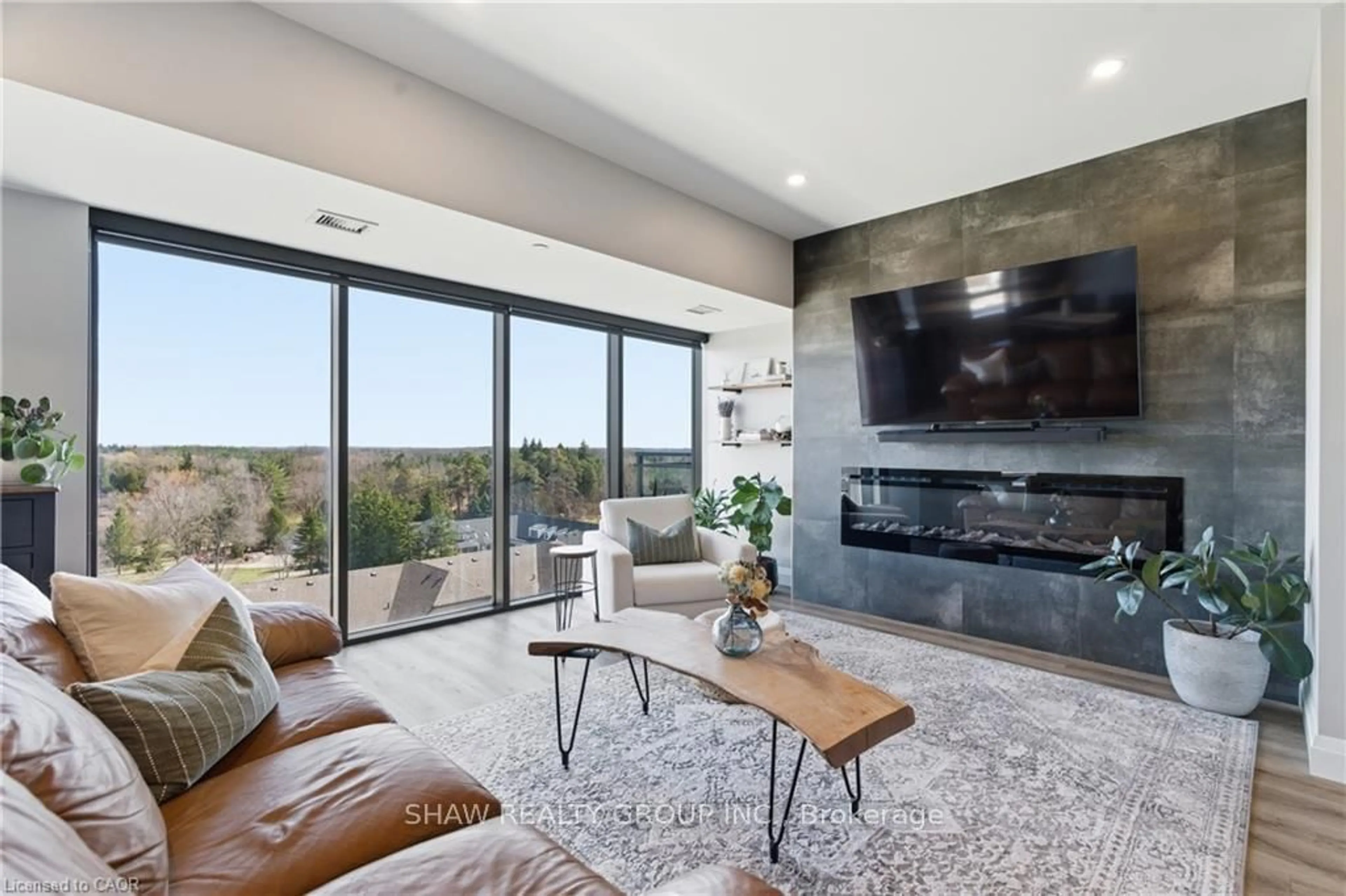 Living room with furniture, unknown for 332 Gosling Gdns #805PH, Guelph Ontario N1H 3A1