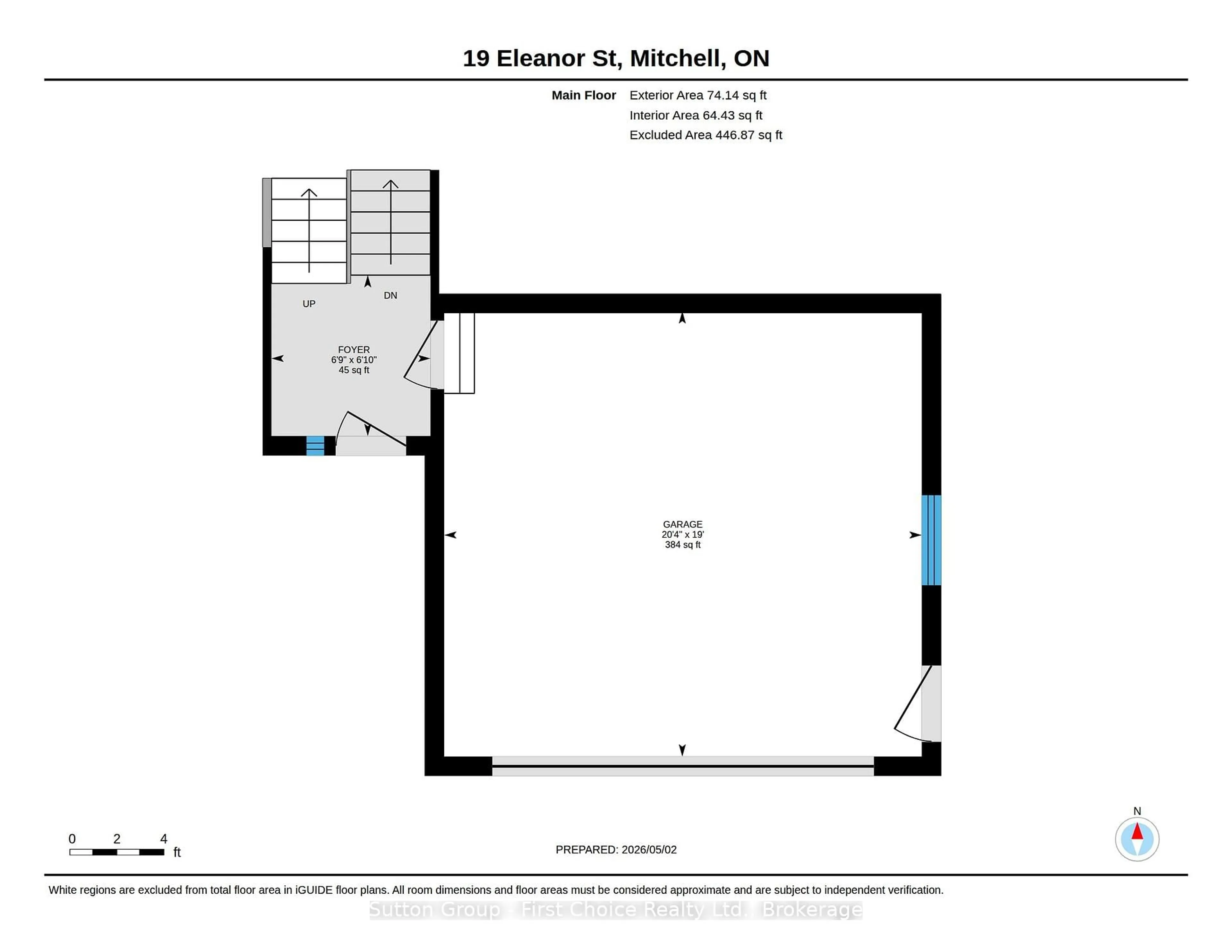Floor plan for 19 Eleanor St, West Perth Ontario N0K 1N0