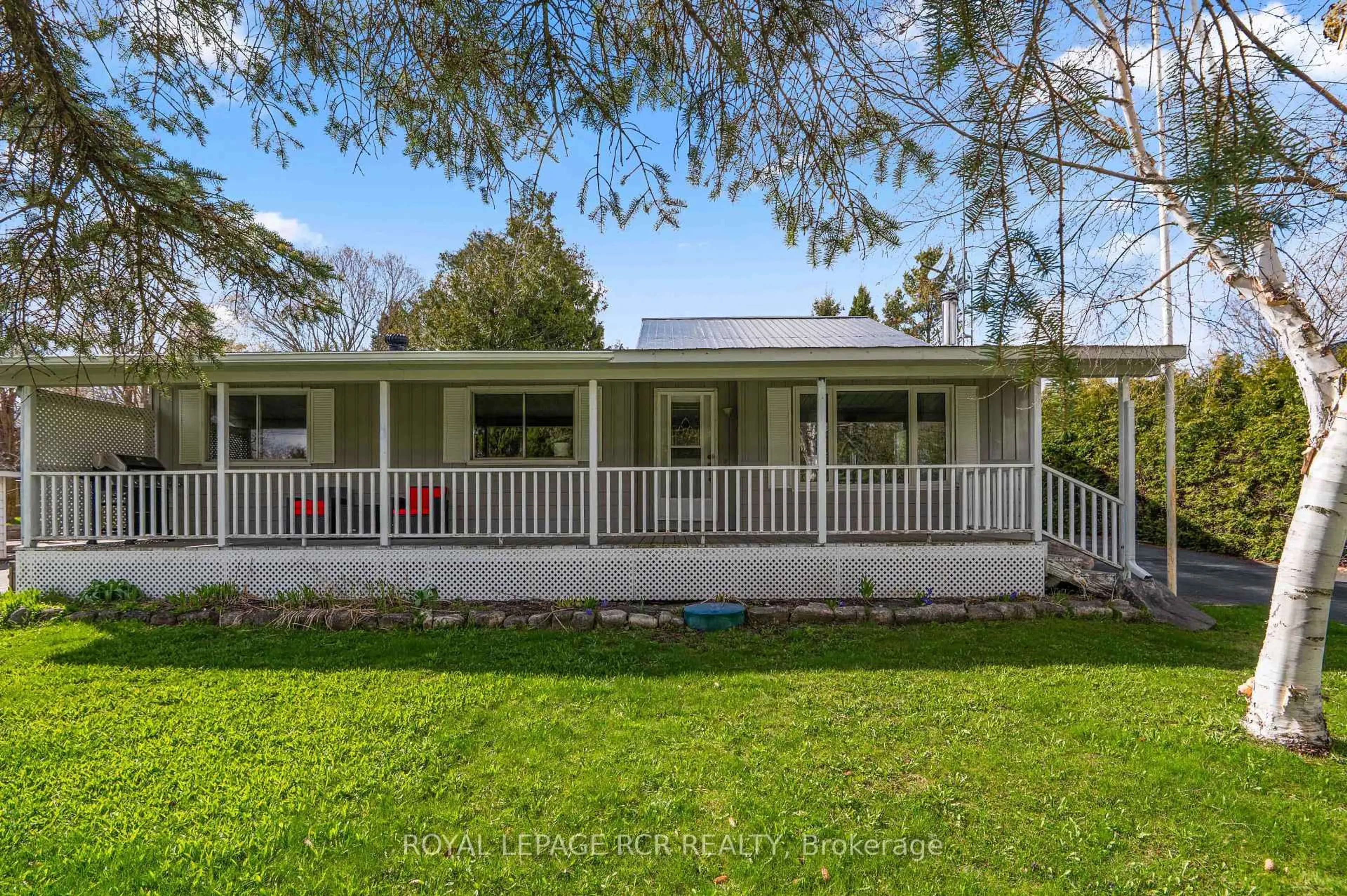 A pic from outside/outdoor area/front of a property/back of a property/a pic from drone, street for 145 River Rd, Grey Highlands Ontario N0C 1C0