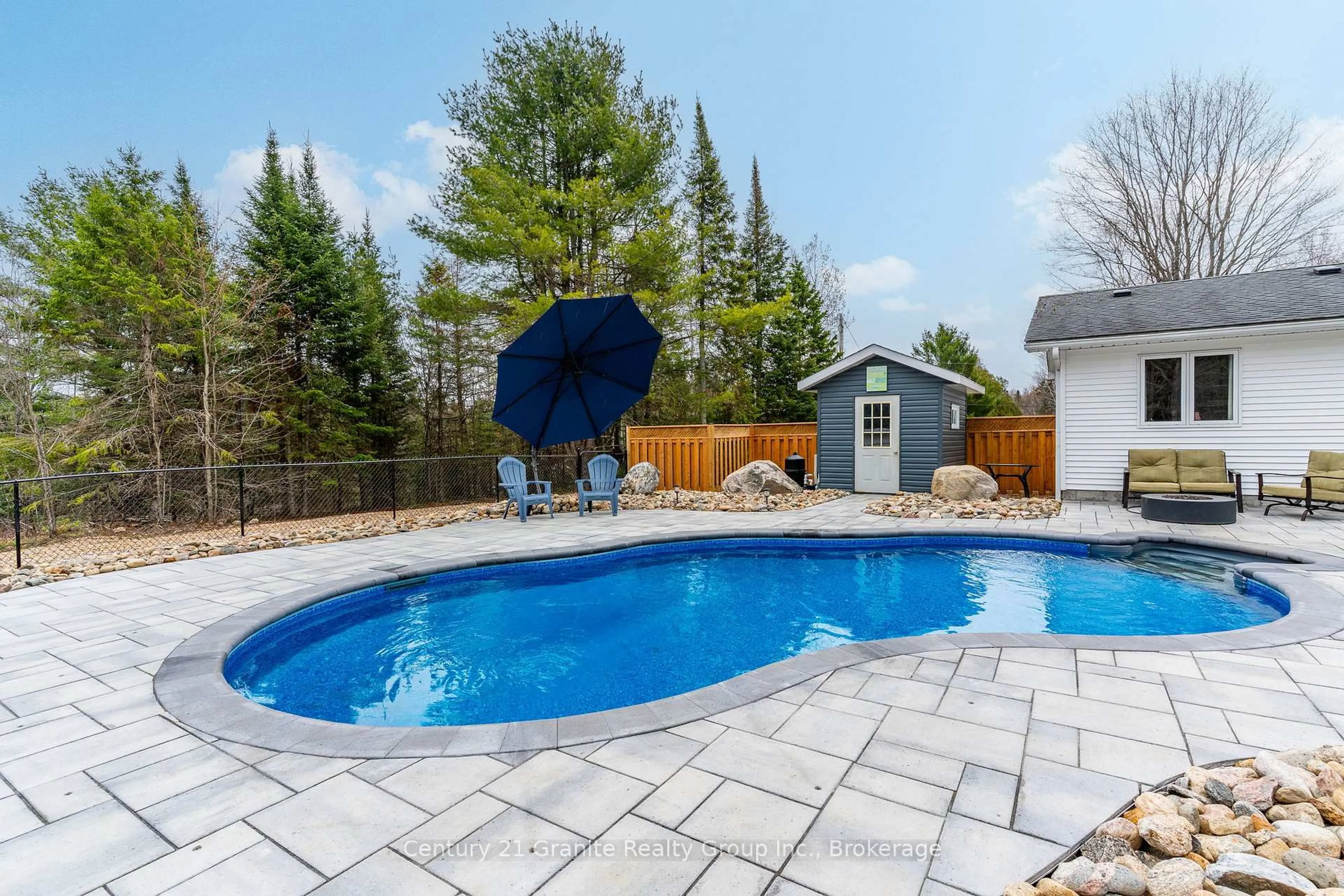 Pool for 1039 Essonville Line, Highlands East Ontario K0L 2Y0