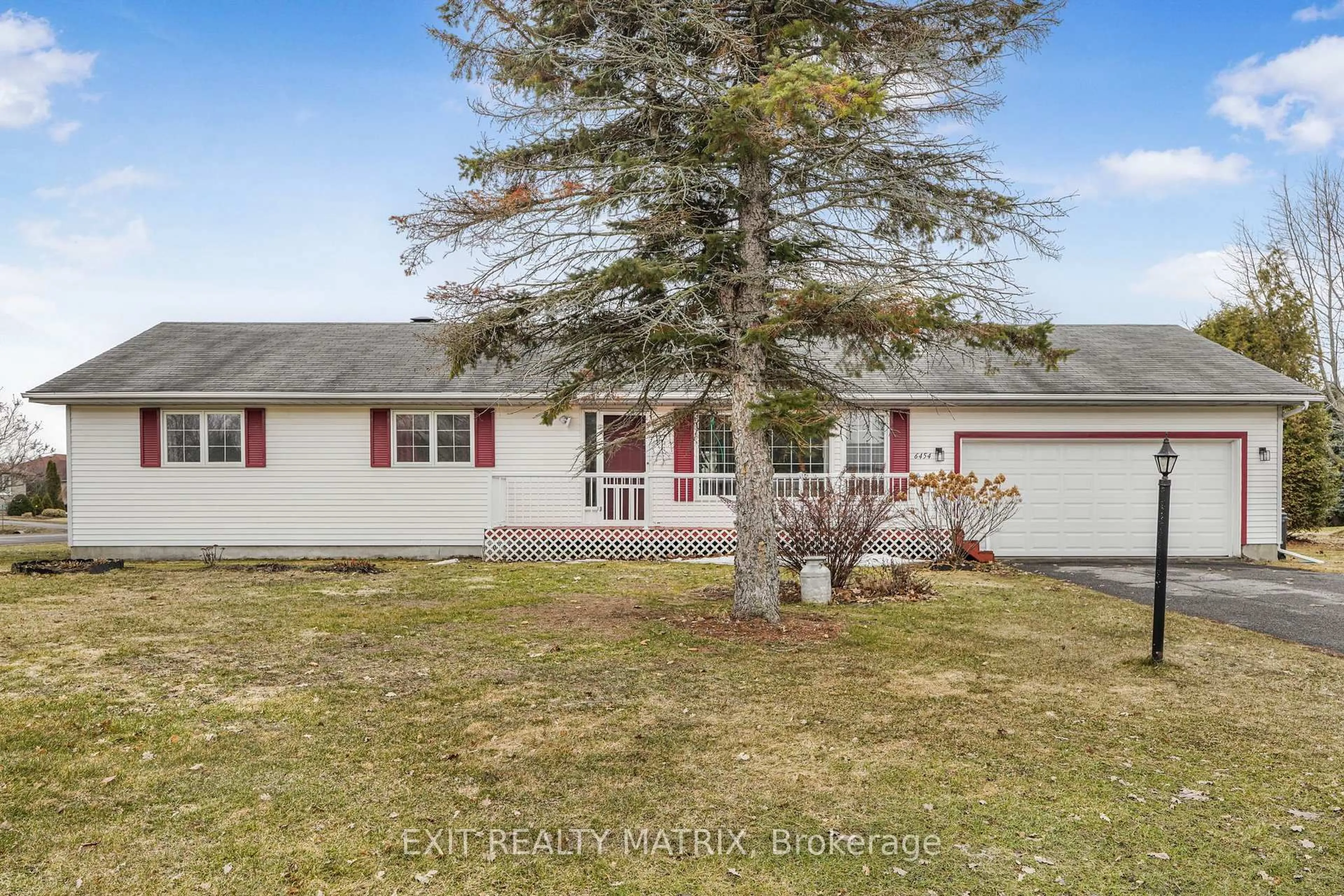 A pic from outside/outdoor area/front of a property/back of a property/a pic from drone, street for 6454 Waterbury Lane, North Gower Ontario K0A 2T0