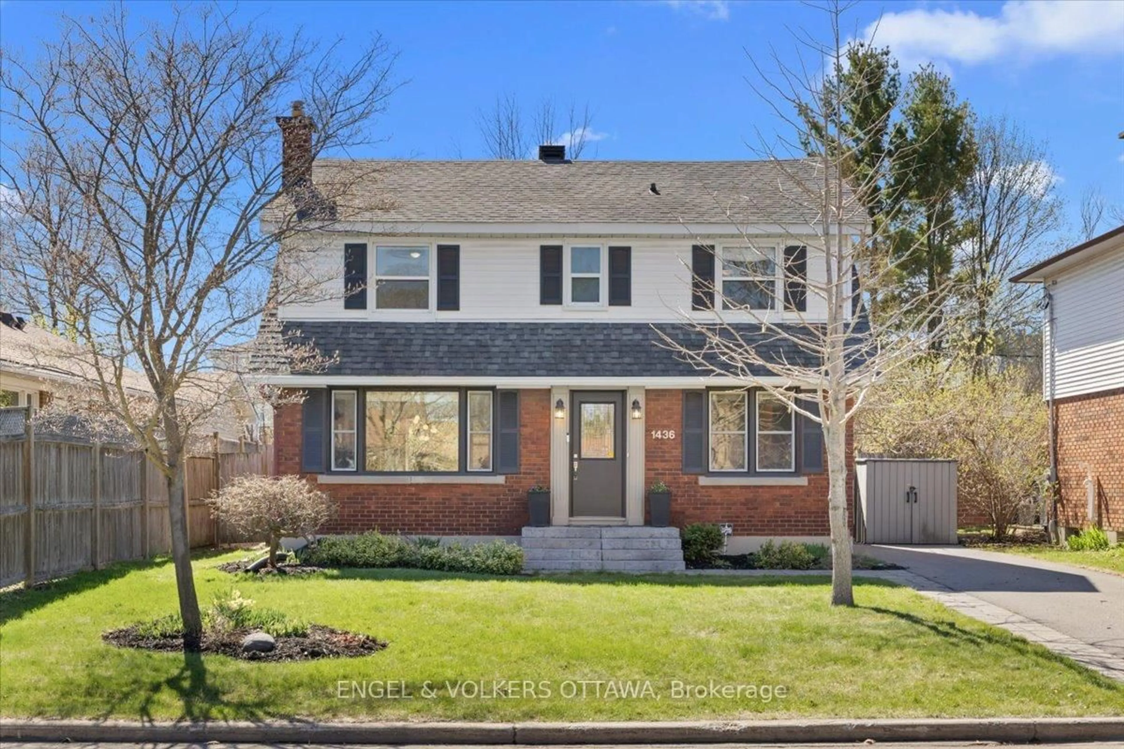 Home with brick exterior material, street for 1436 Larose Ave, Ottawa Ontario K1Z 7X8
