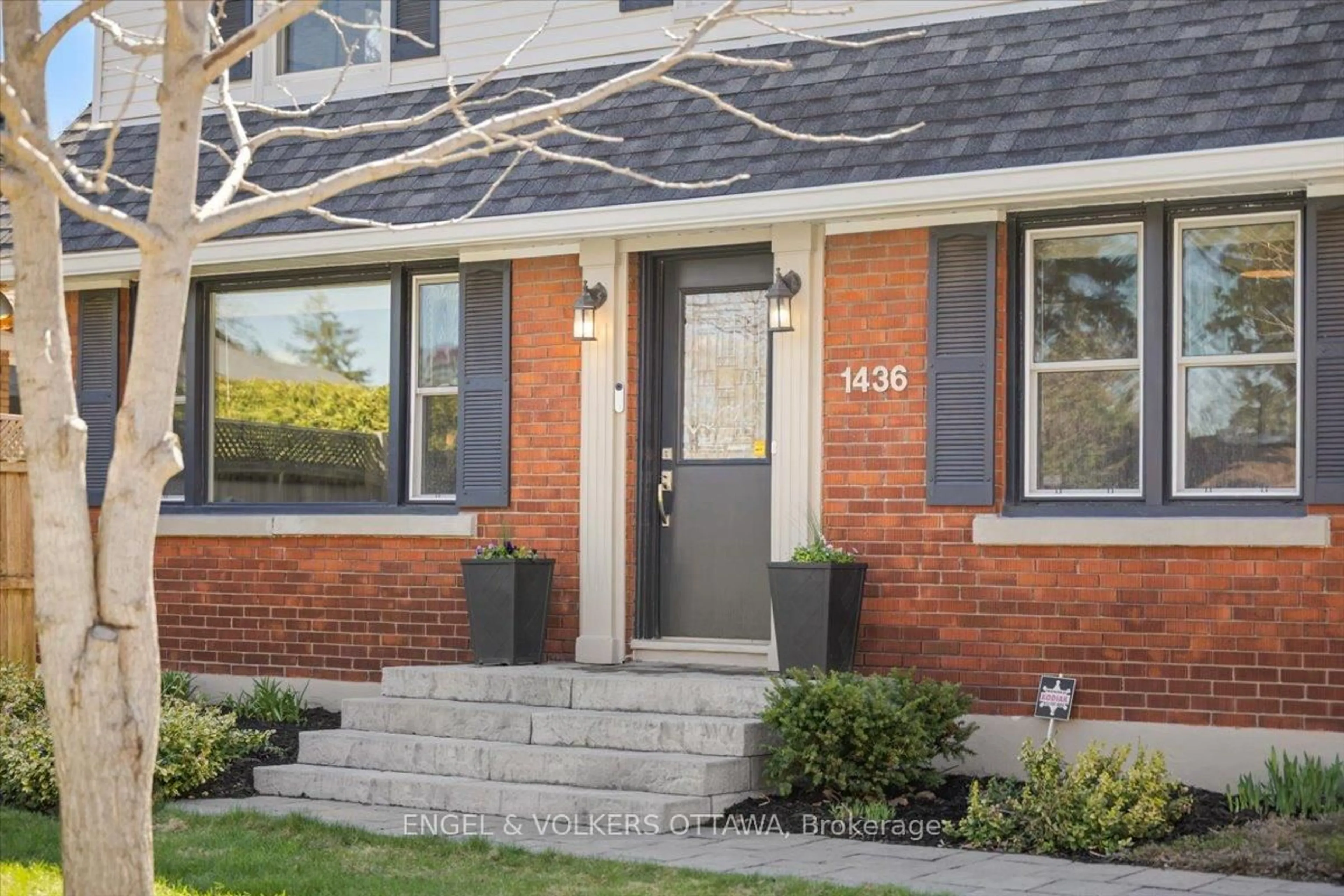 Home with brick exterior material, street for 1436 Larose Ave, Ottawa Ontario K1Z 7X8