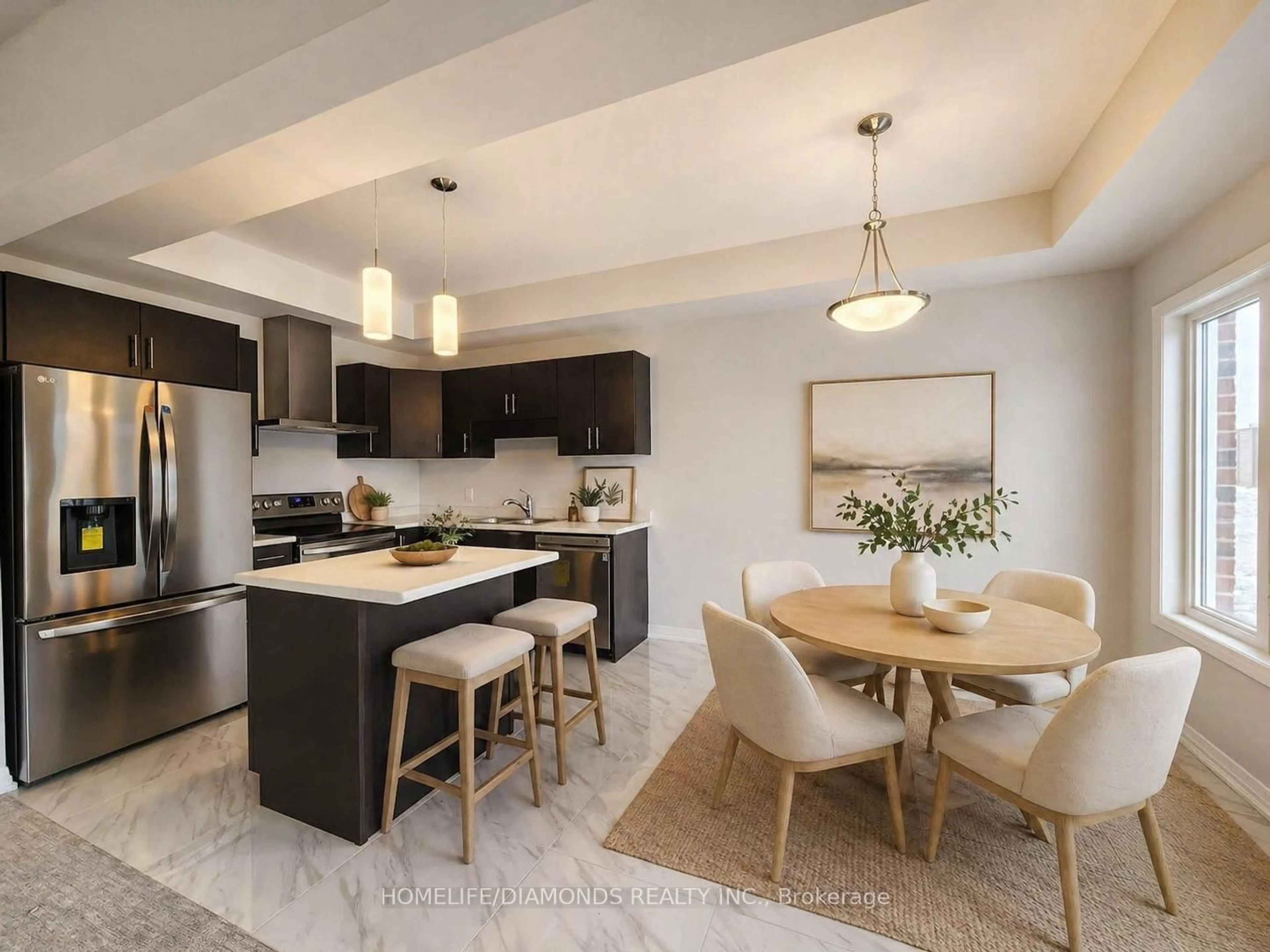 Open concept kitchen, ceramic/tile floor for 95 BUR OAK Dr, Thorold Ontario L2V 0L8
