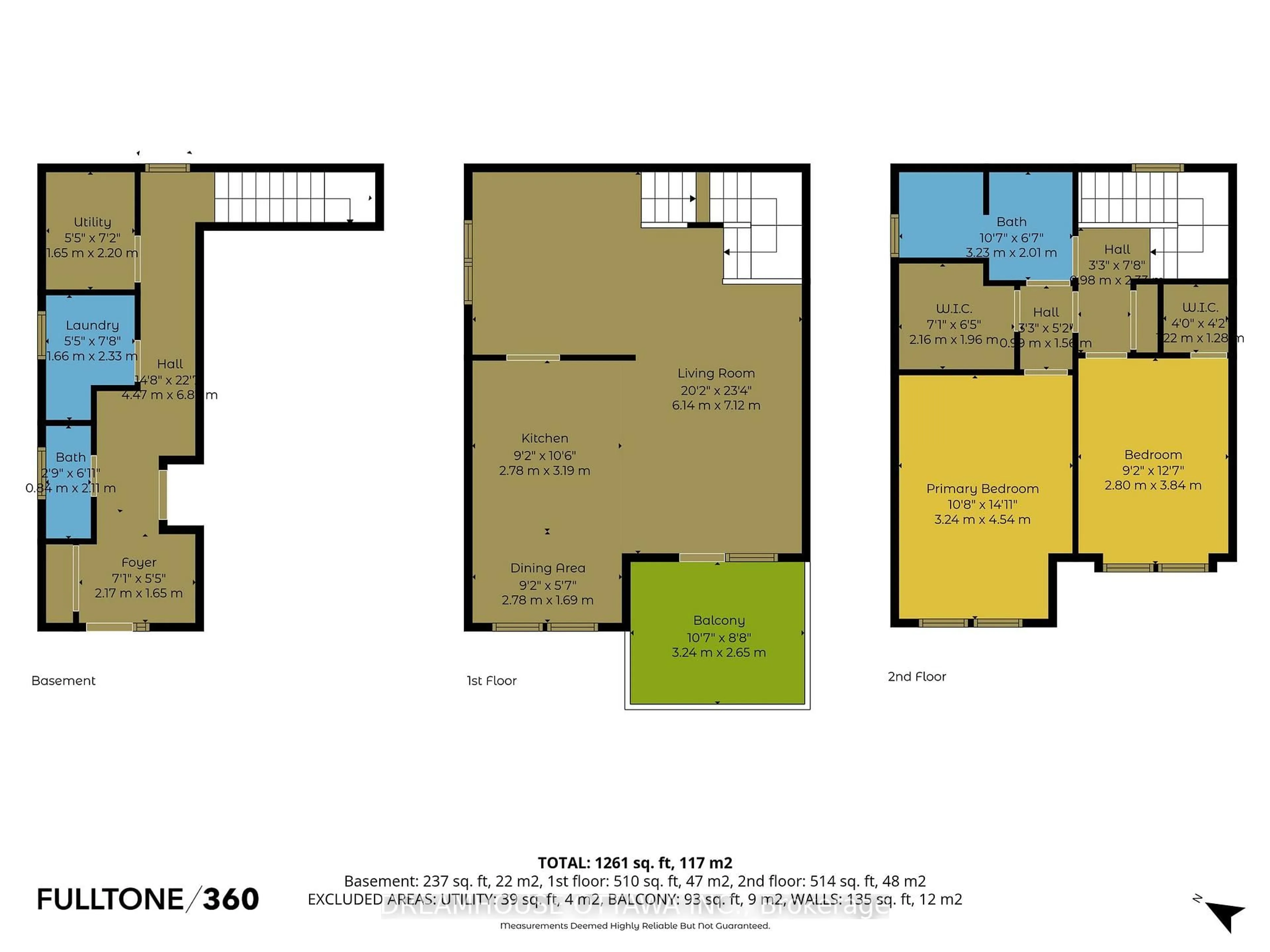 Floor plan for 124 Pennant Ave, Ottawa Ontario K2J 5W6