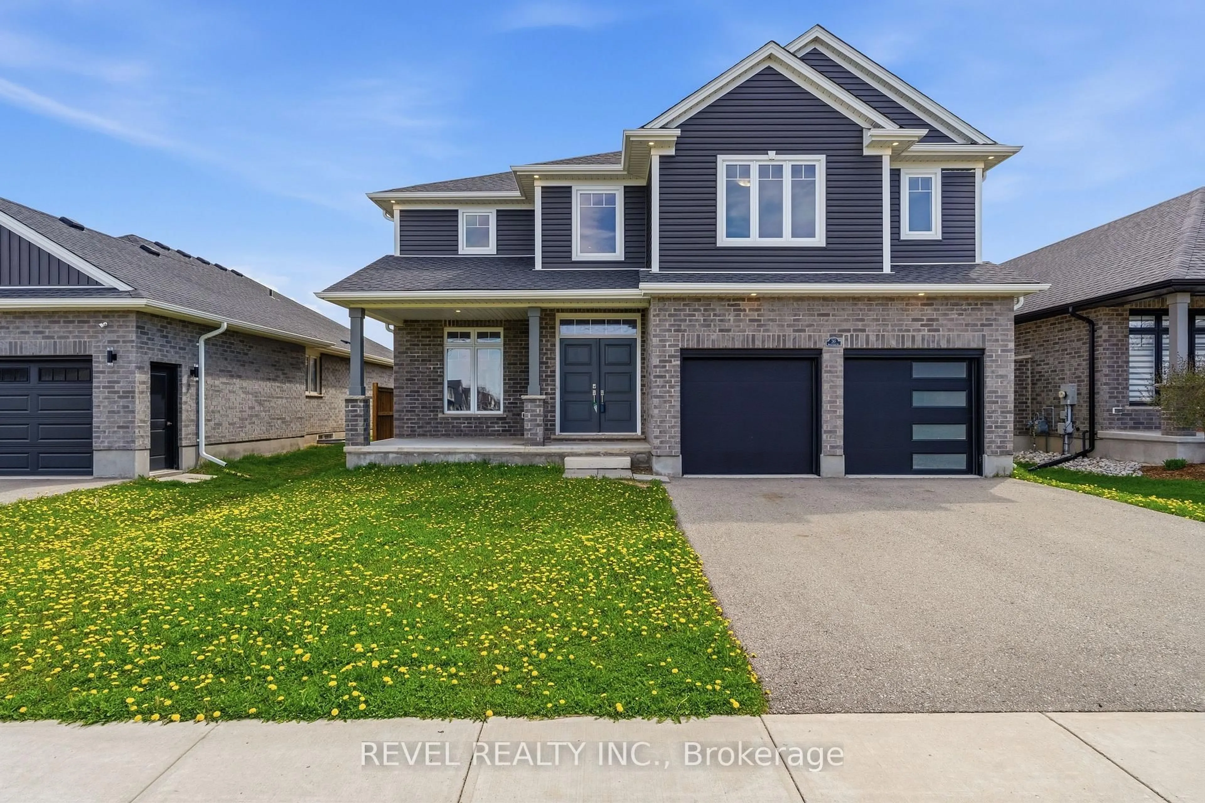 Home with brick exterior material, street for 39 Muirfield Dr, St. Thomas Ontario N5R 0K3