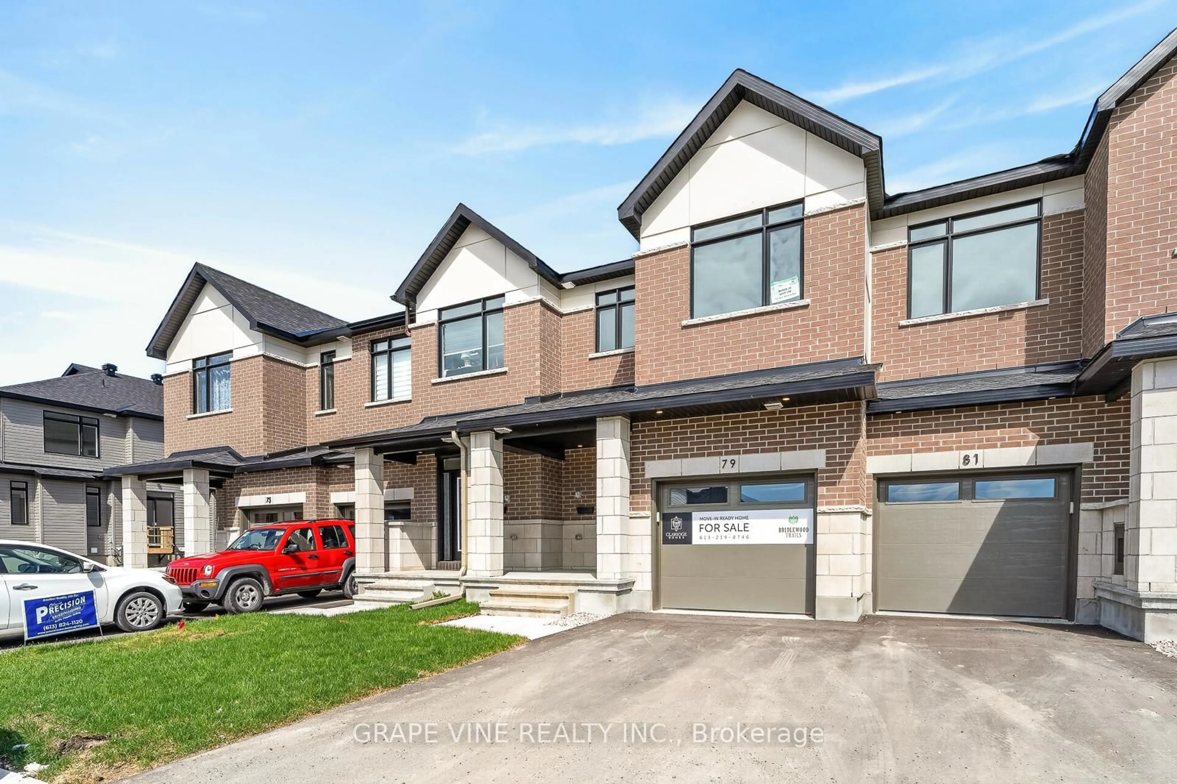 Home with brick exterior material, street for 79 San Felice Circ, Ottawa Ontario K2S 2S7