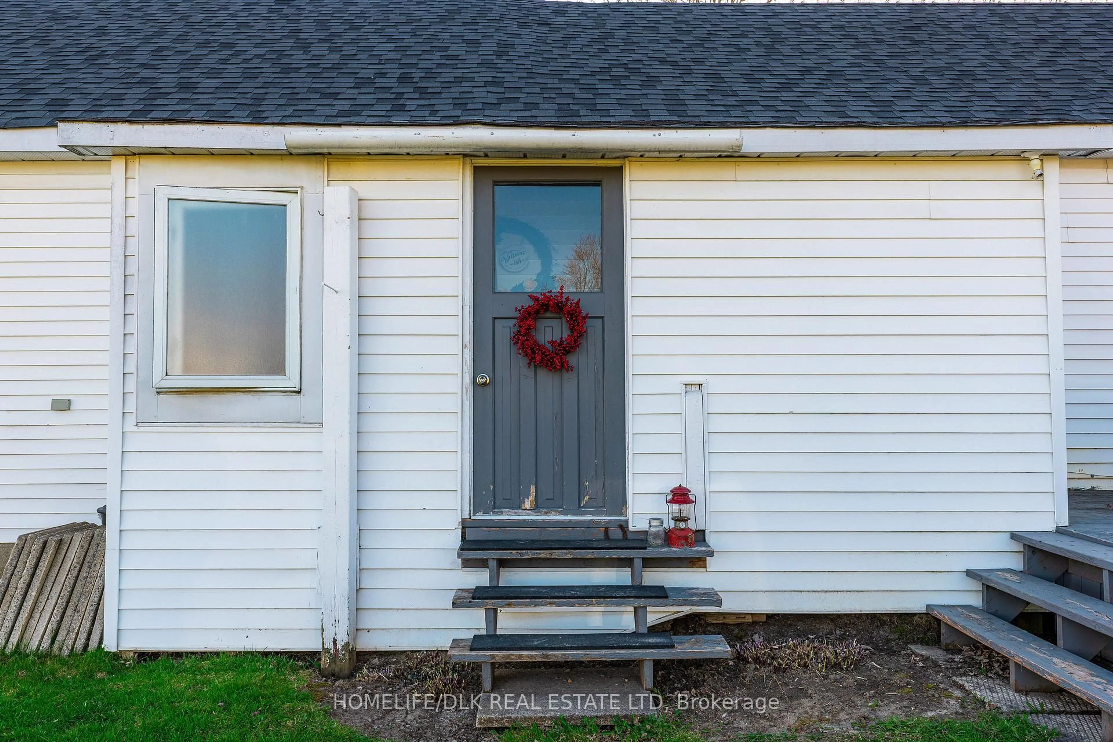 Home with vinyl exterior material, street for 11296 Rowena Rd, South Dundas Ontario K0E 1K0