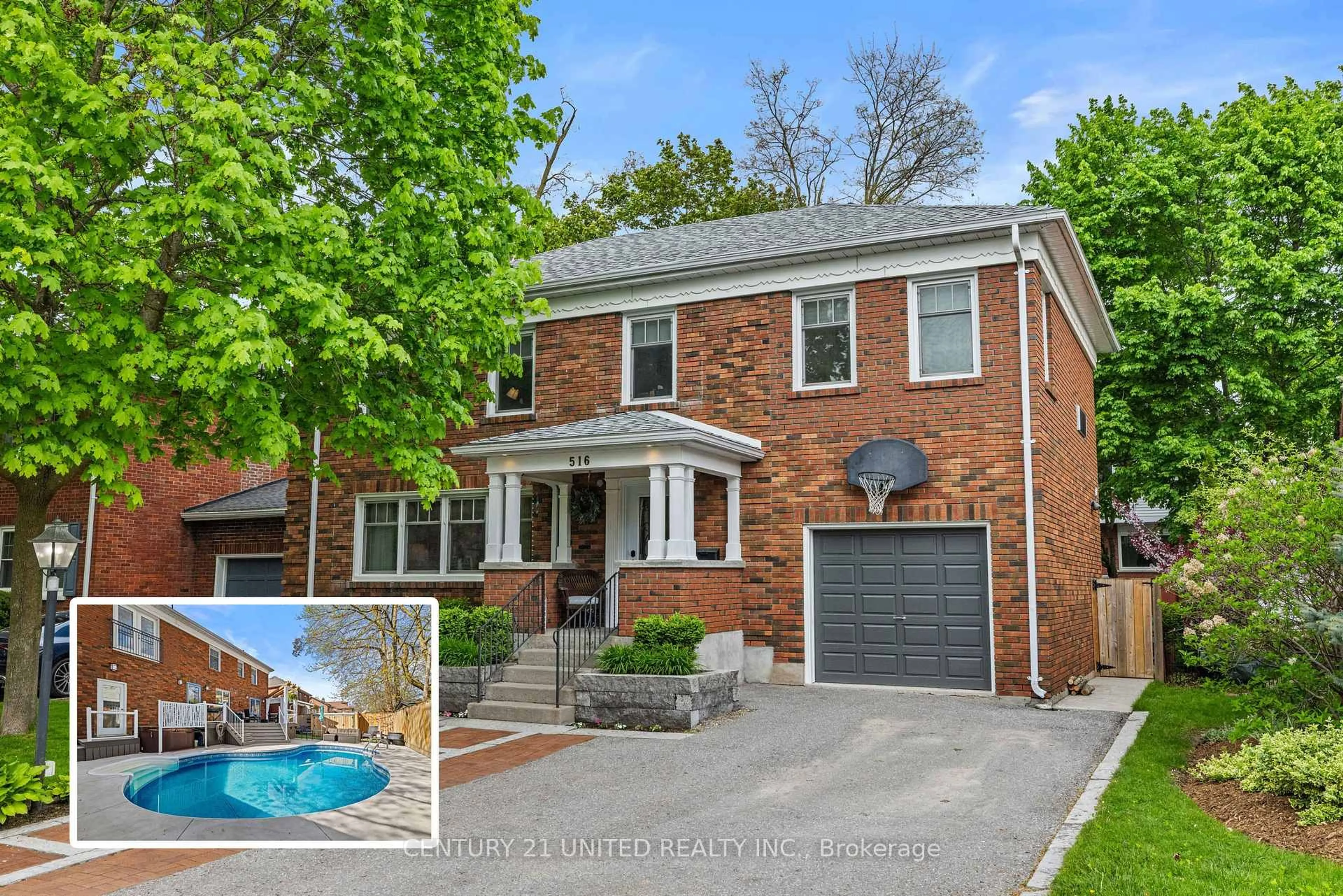 Home with brick exterior material, street for 516 Hunter St, Peterborough Ontario K9H 2N1