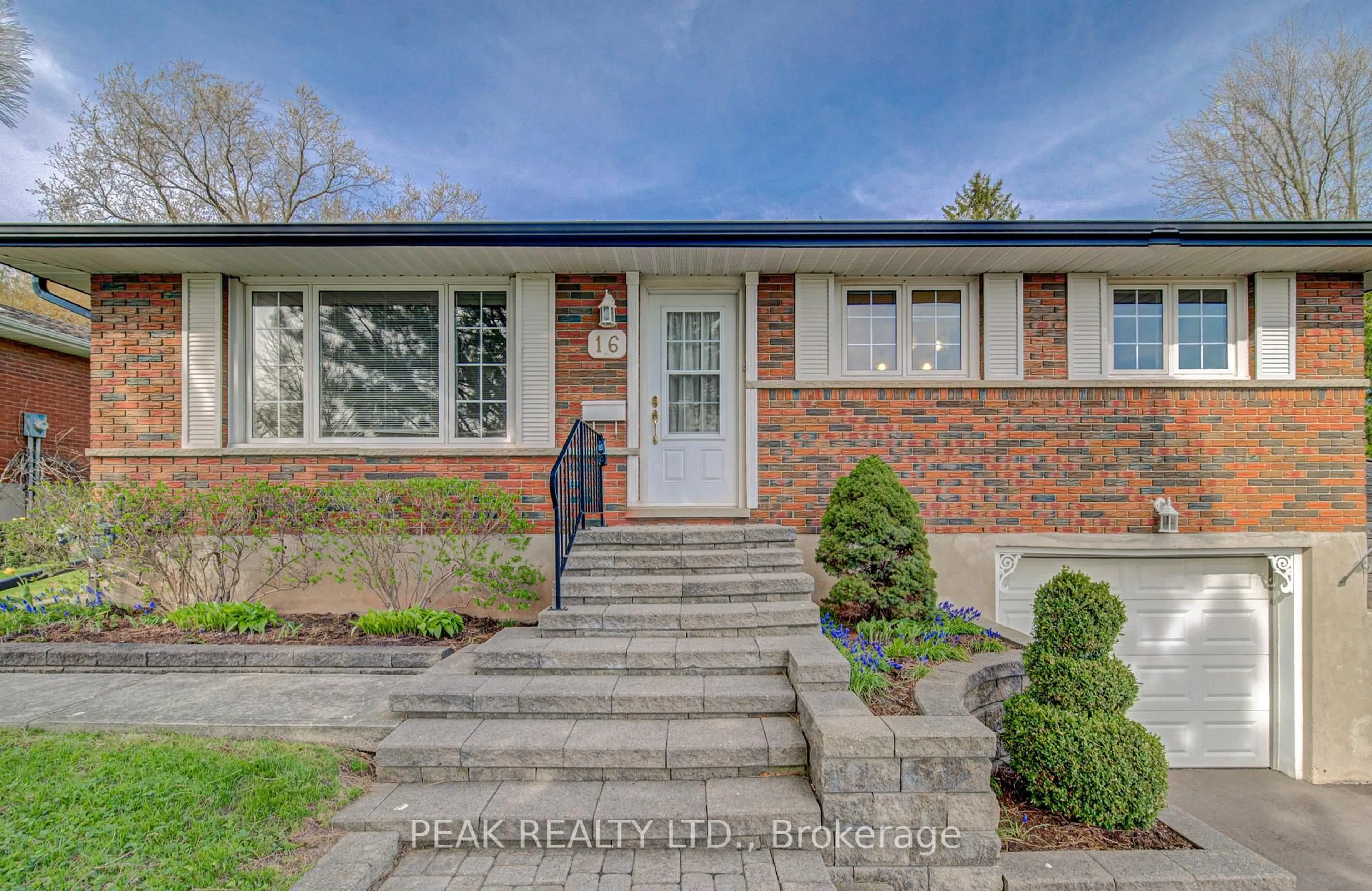Home with brick exterior material, street for 16 Centennial Cres, Wilmot Ontario N3A 1K9