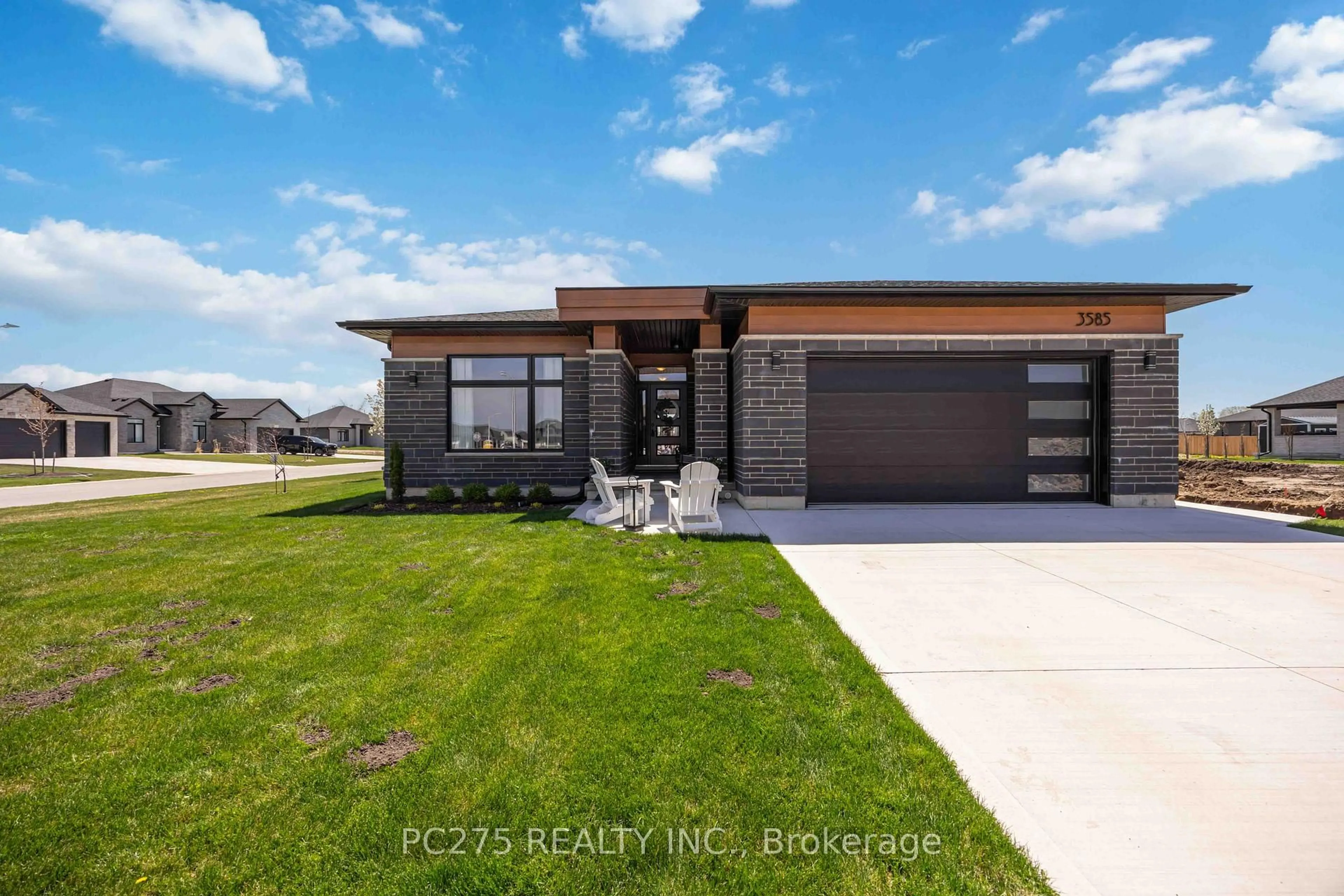 Home with brick exterior material, street for 3585 Britt Blvd, Plympton-Wyoming Ontario N0N 1E0