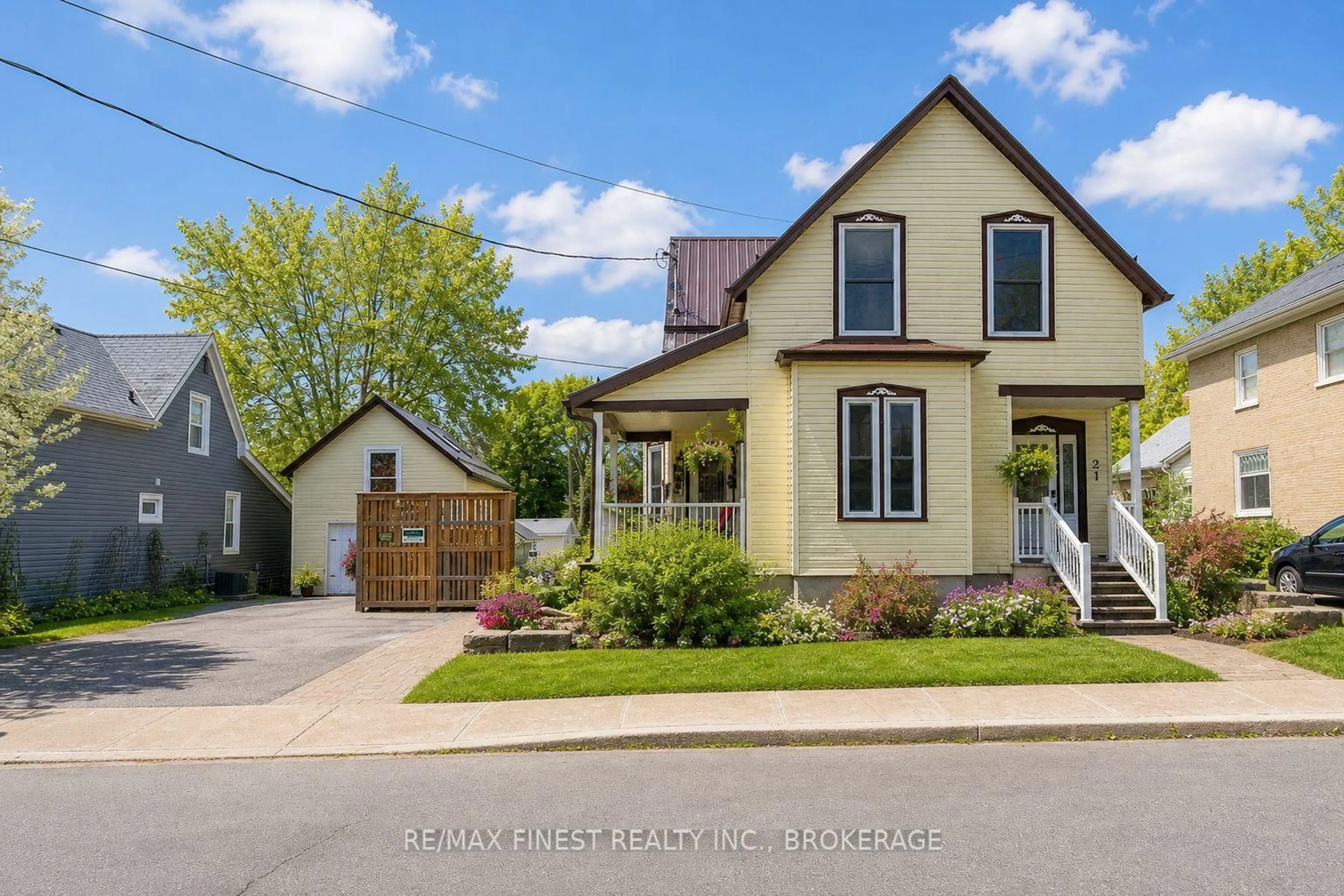 Home with brick exterior material, street for 21 Centre St, Prince Edward County Ontario K0K 2T0