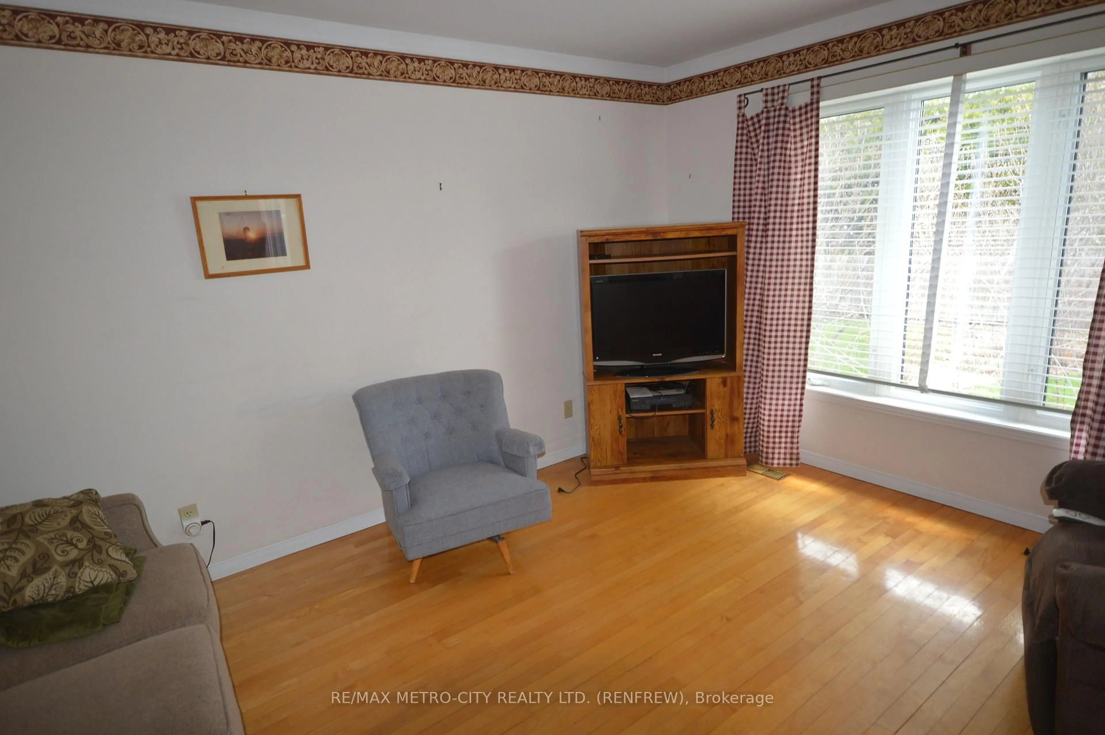 Living room with furniture, unknown for 225 Vanier Cres, Renfrew Ontario K7V 4K6