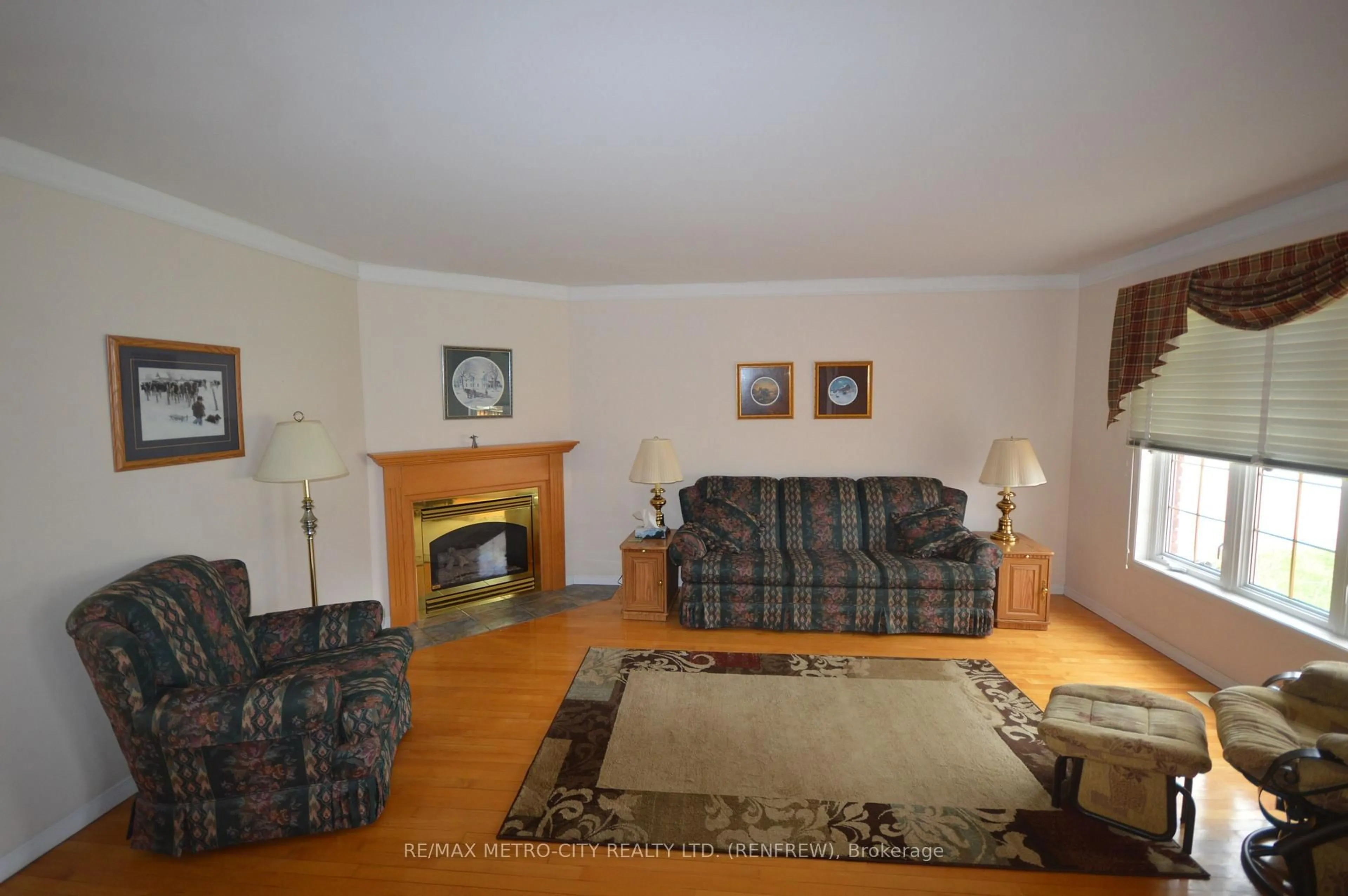 Living room with furniture, unknown for 225 Vanier Cres, Renfrew Ontario K7V 4K6