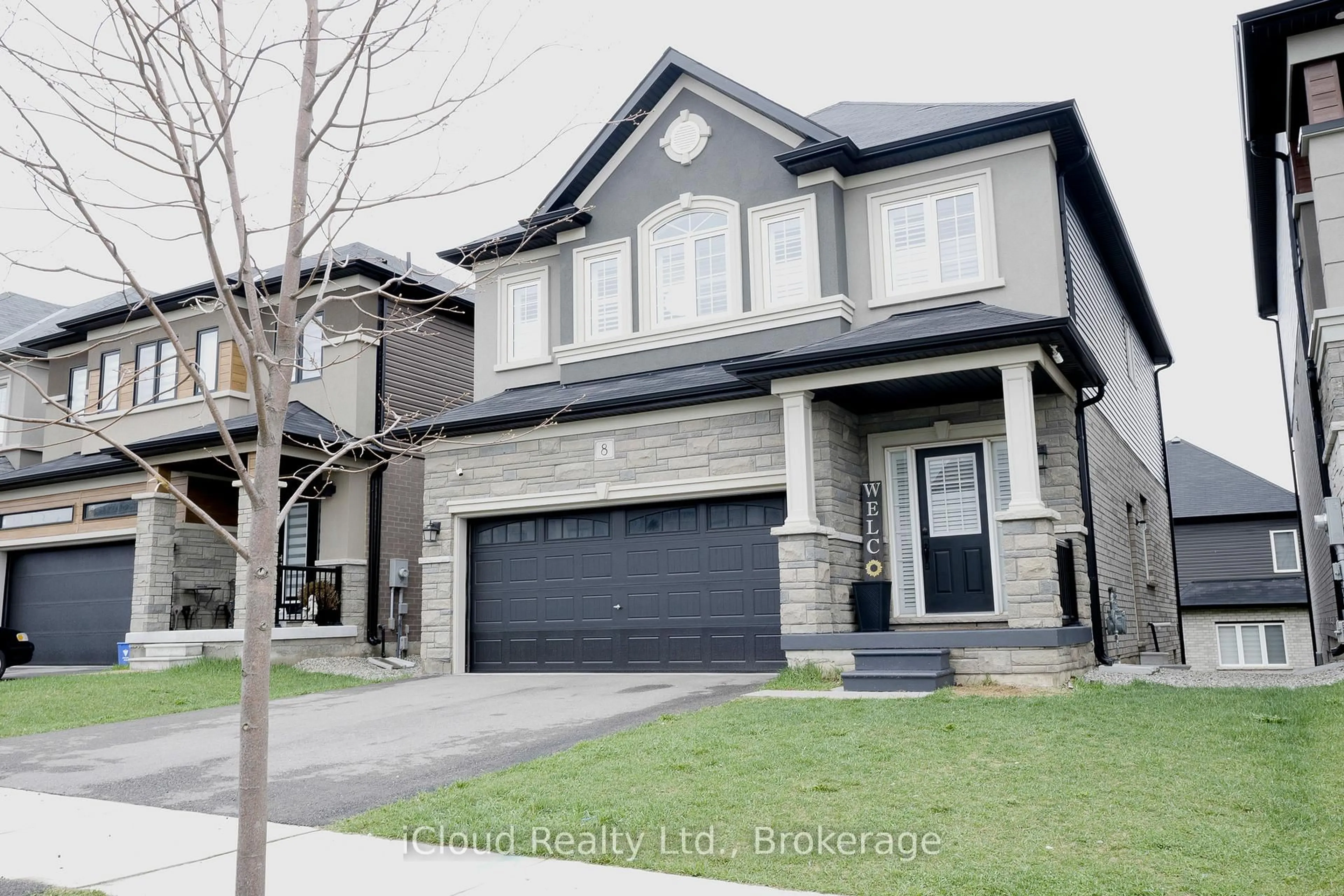 Home with brick exterior material, street for 8 Whitton Dr, Brant Ontario N3L 0L1
