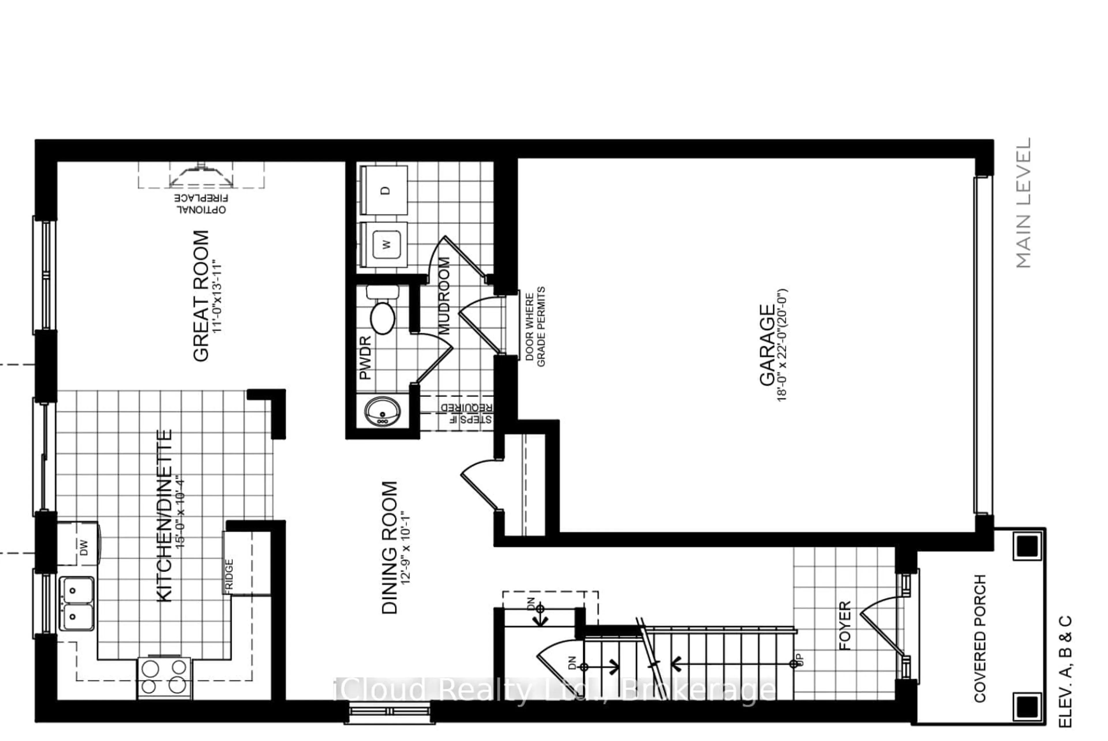 Floor plan for 8 Whitton Dr, Brant Ontario N3L 0L1