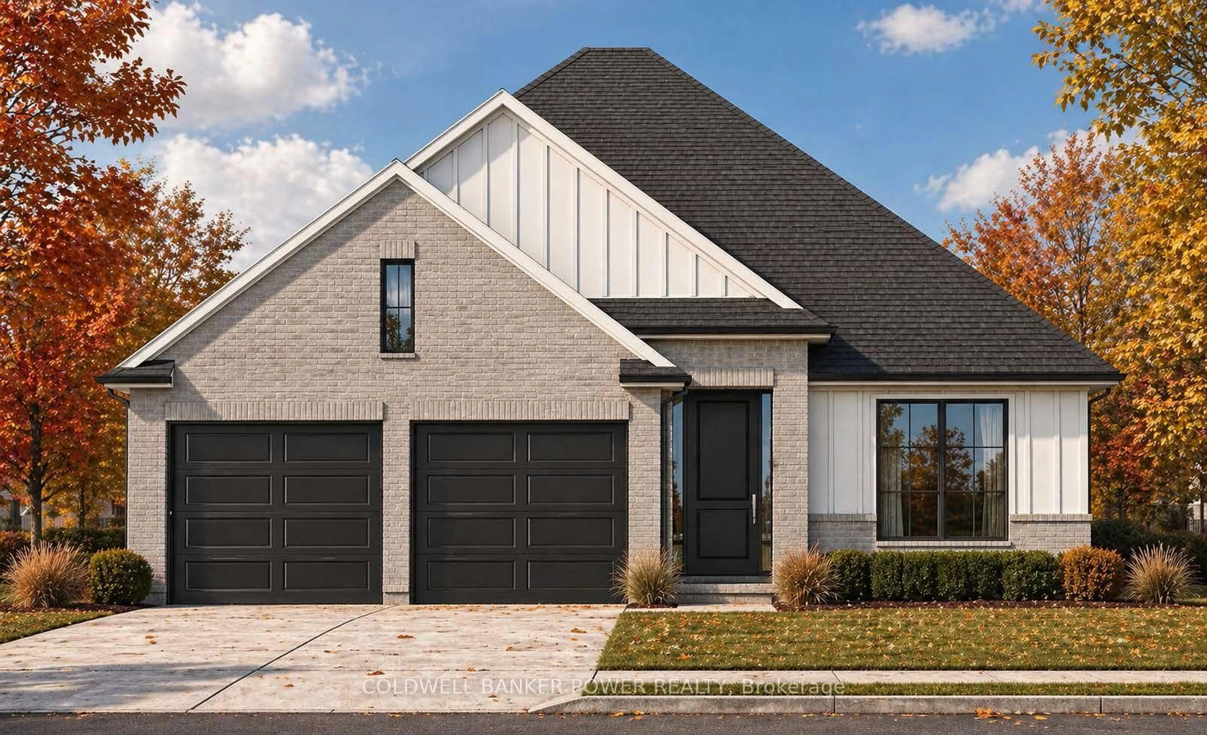 Home with brick exterior material, street for 6321 Jack England Dr, London South Ontario N6P 0L3