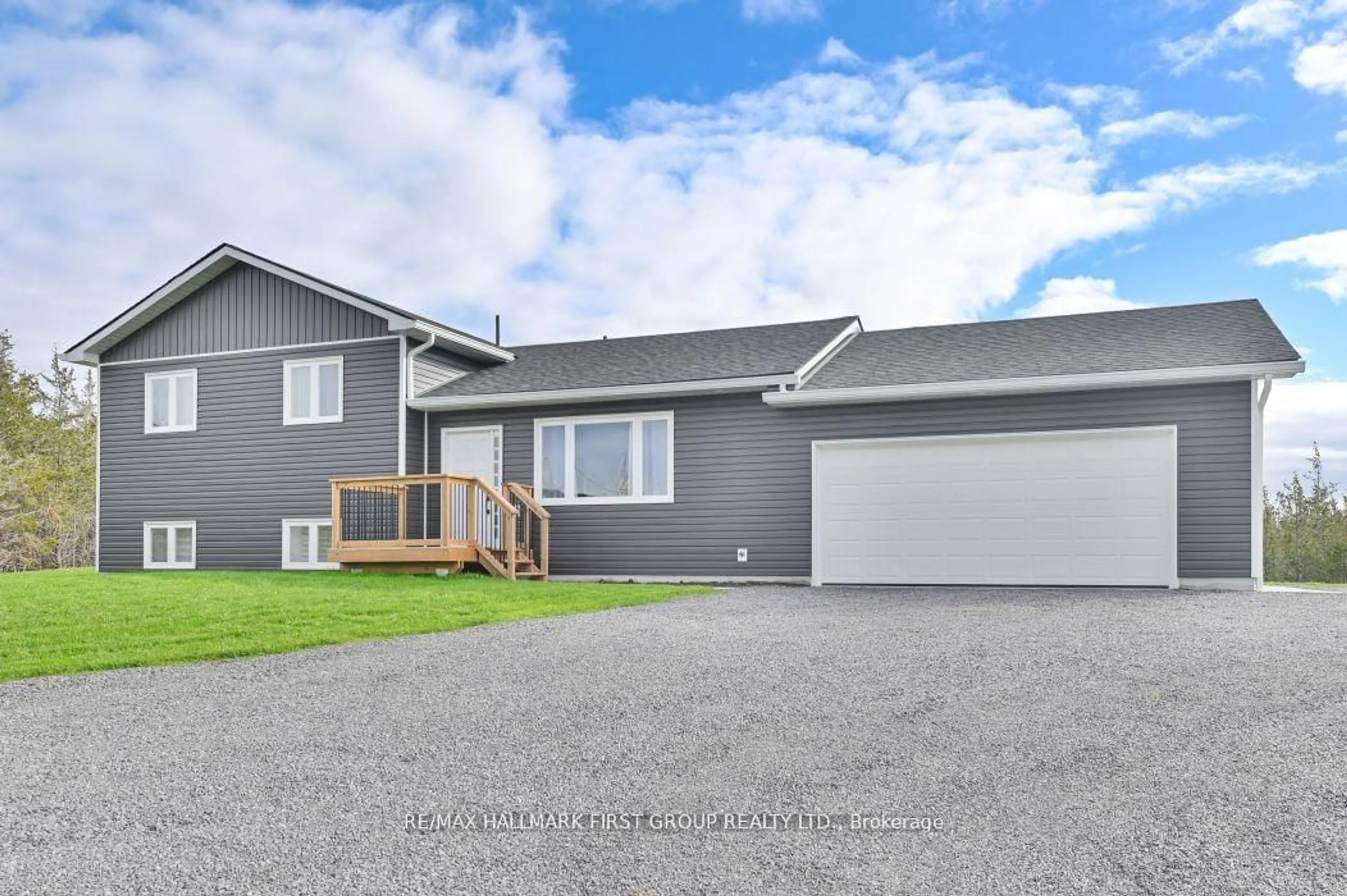 Home with vinyl exterior material, street for 972 Enright Rd, Shannonville Ontario K0K 3A0
