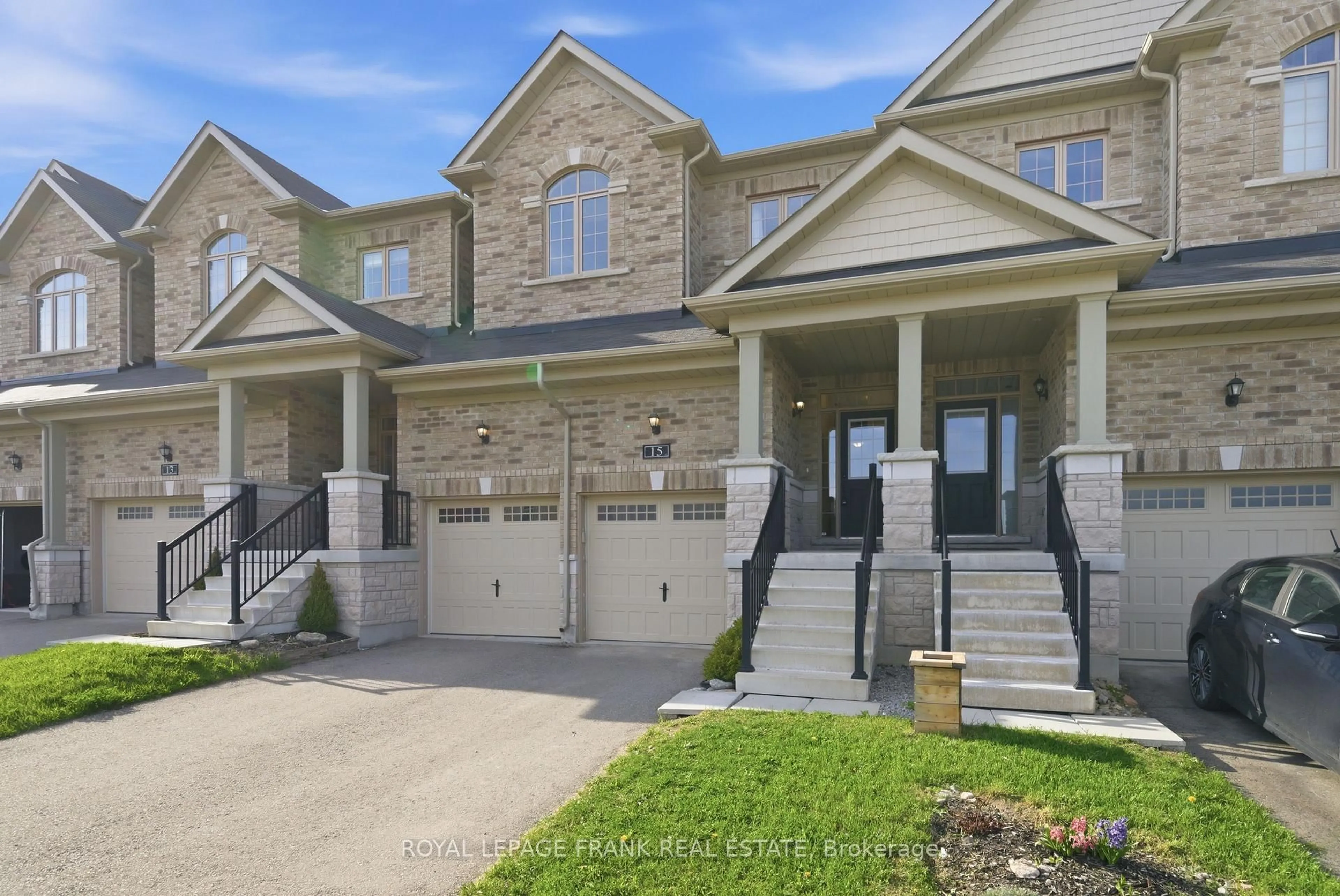 Home with brick exterior material, street for 15 Highlands Blvd, Cavan Monaghan Ontario P4N 8R9