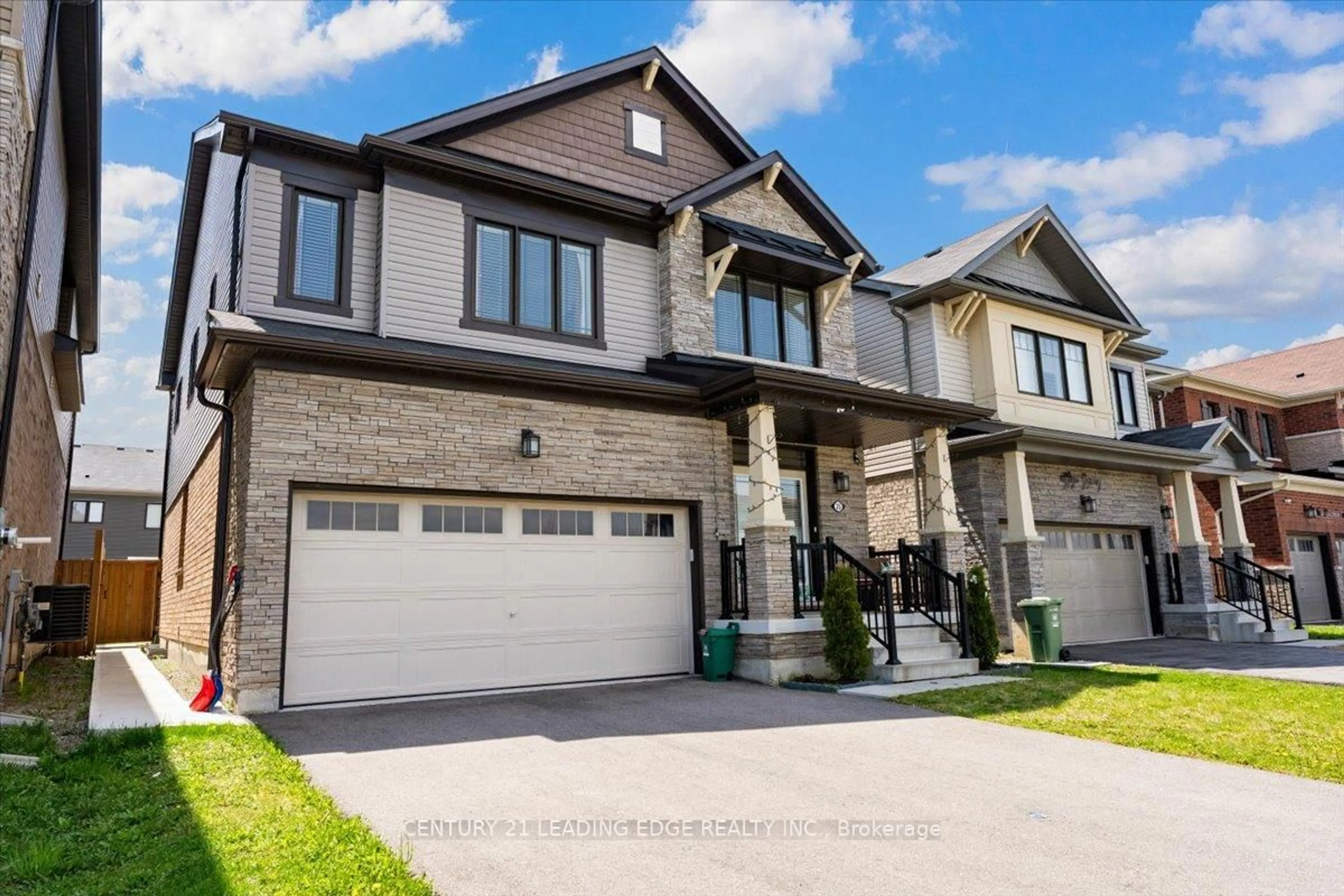 Home with brick exterior material, street for 35 Royal Coachman Way, Hamilton Ontario L8J 0M2