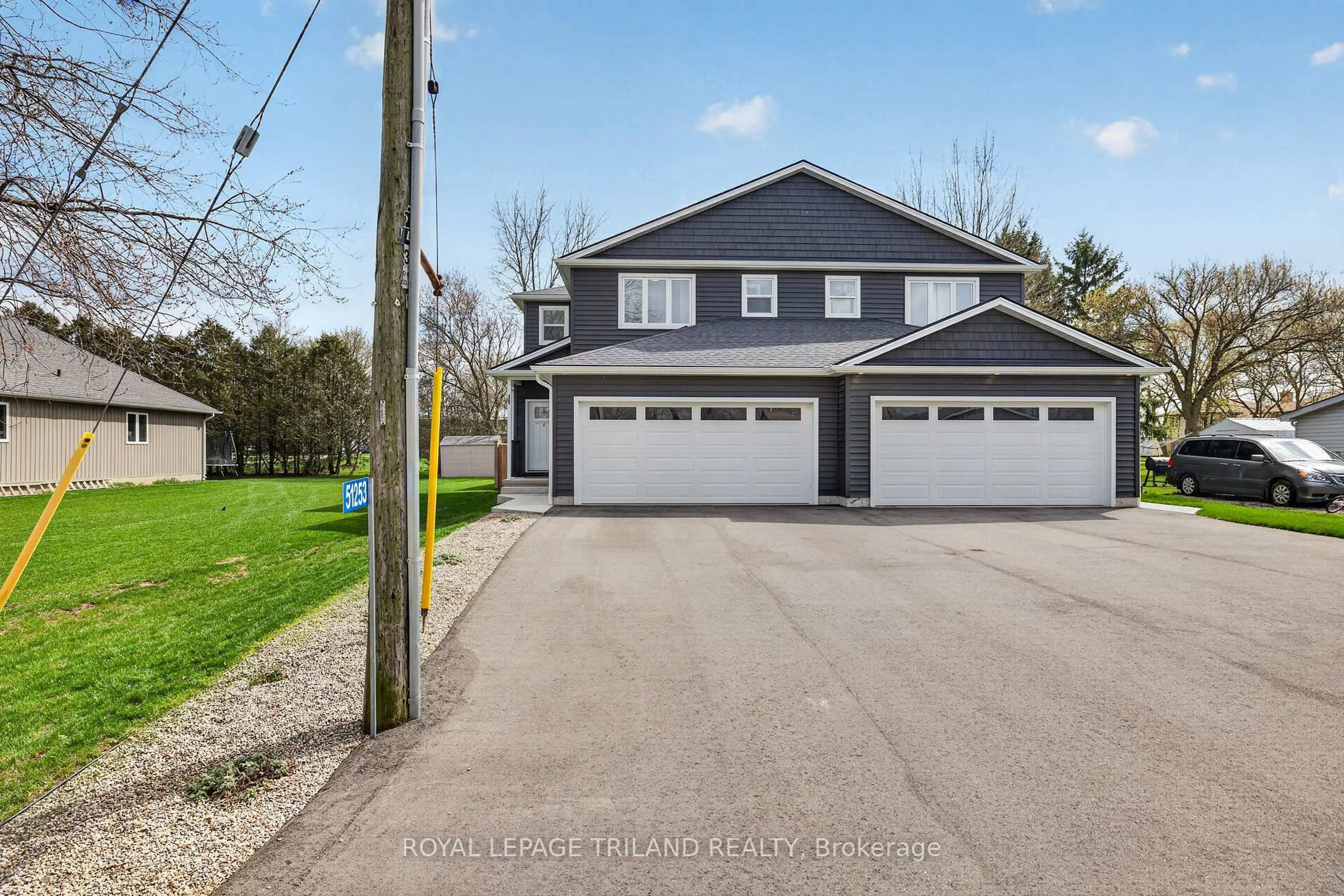 A pic from outside/outdoor area/front of a property/back of a property/a pic from drone, street for 51253 Ashton St, Malahide Ontario N0L 2J0