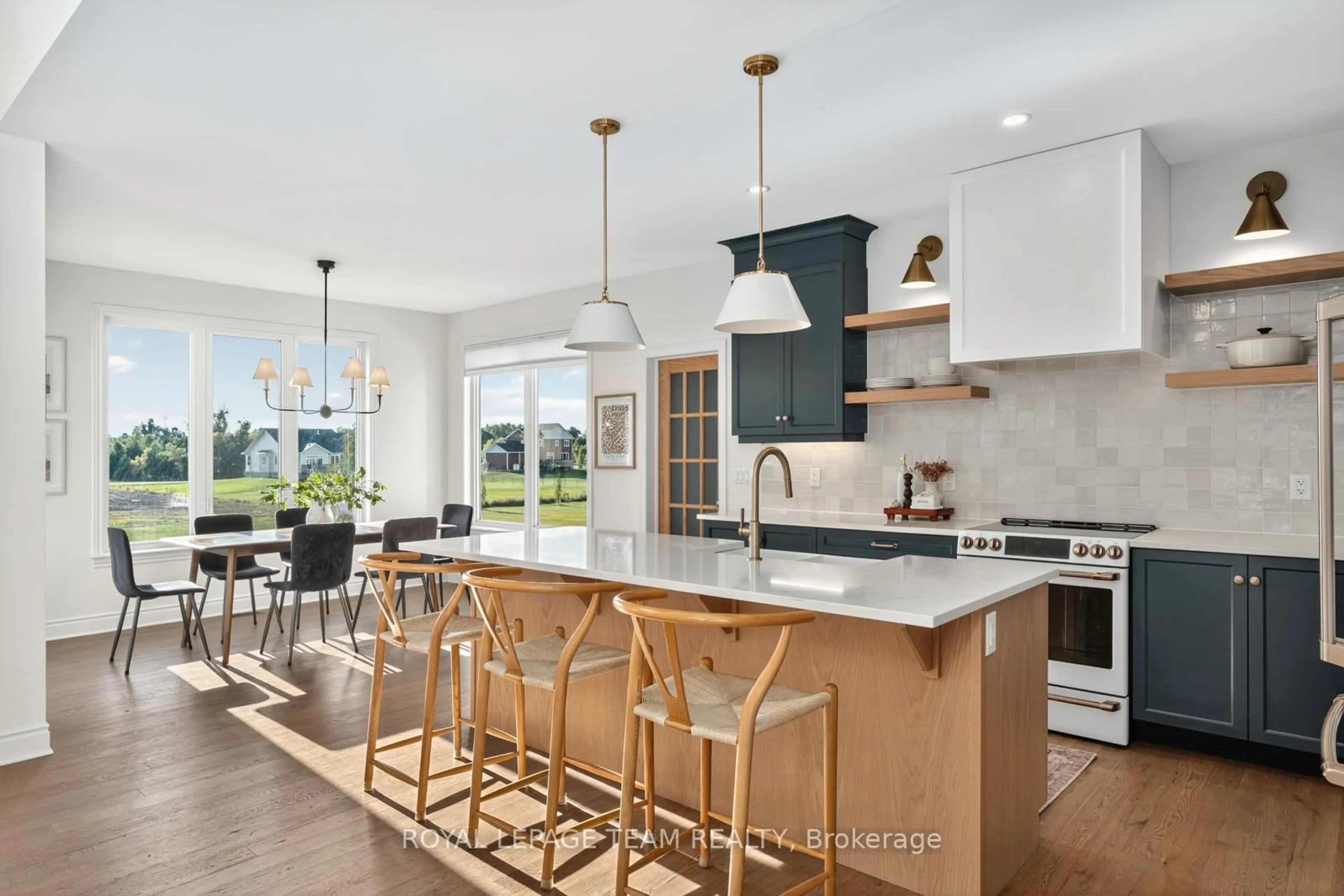 Open concept kitchen, ceramic/tile floor for 226 Kaswit Dr, Carleton Place Ontario K7C 0C4