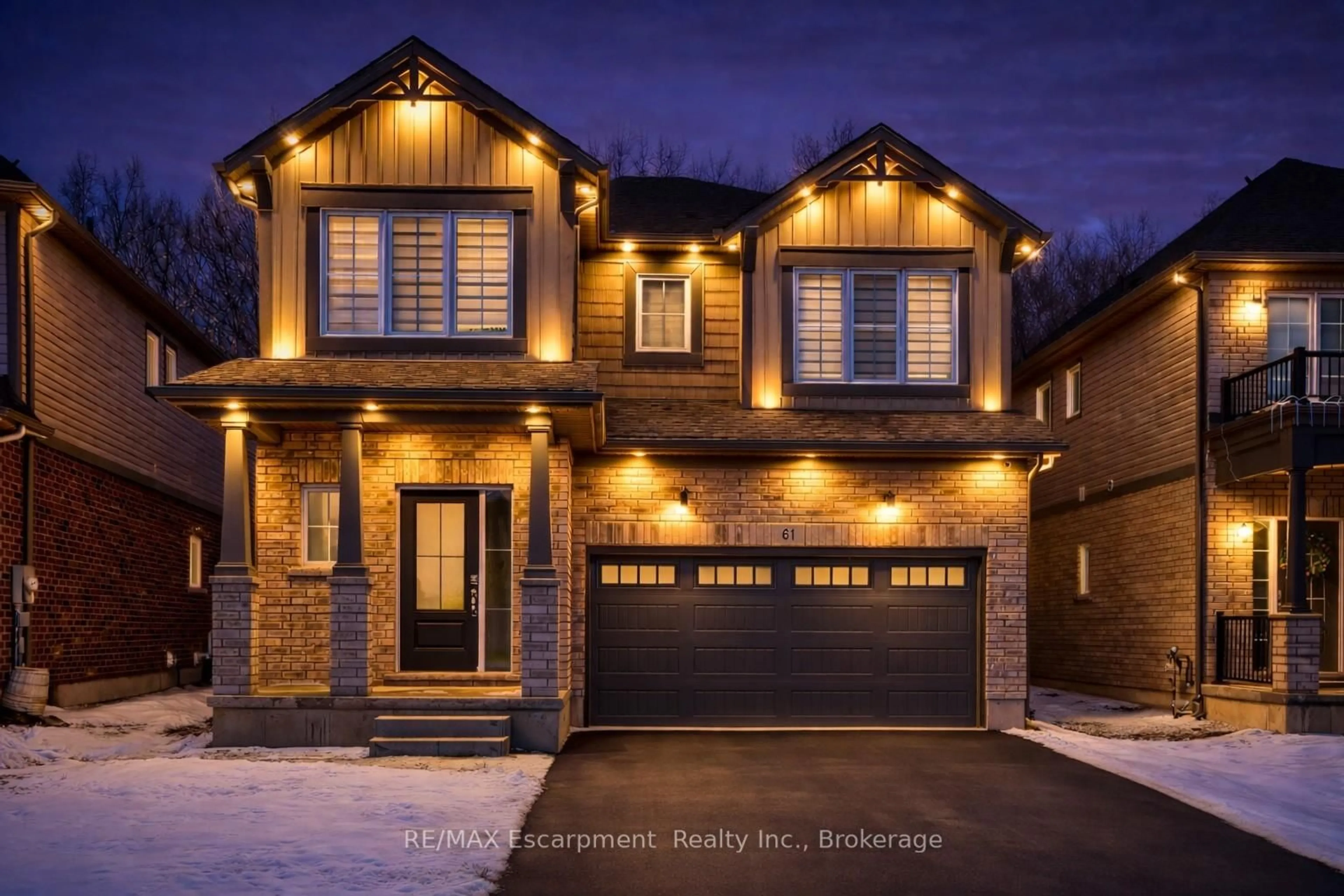 Home with brick exterior material, street for 61 Wilson Dr, Thorold Ontario L2V 0M4