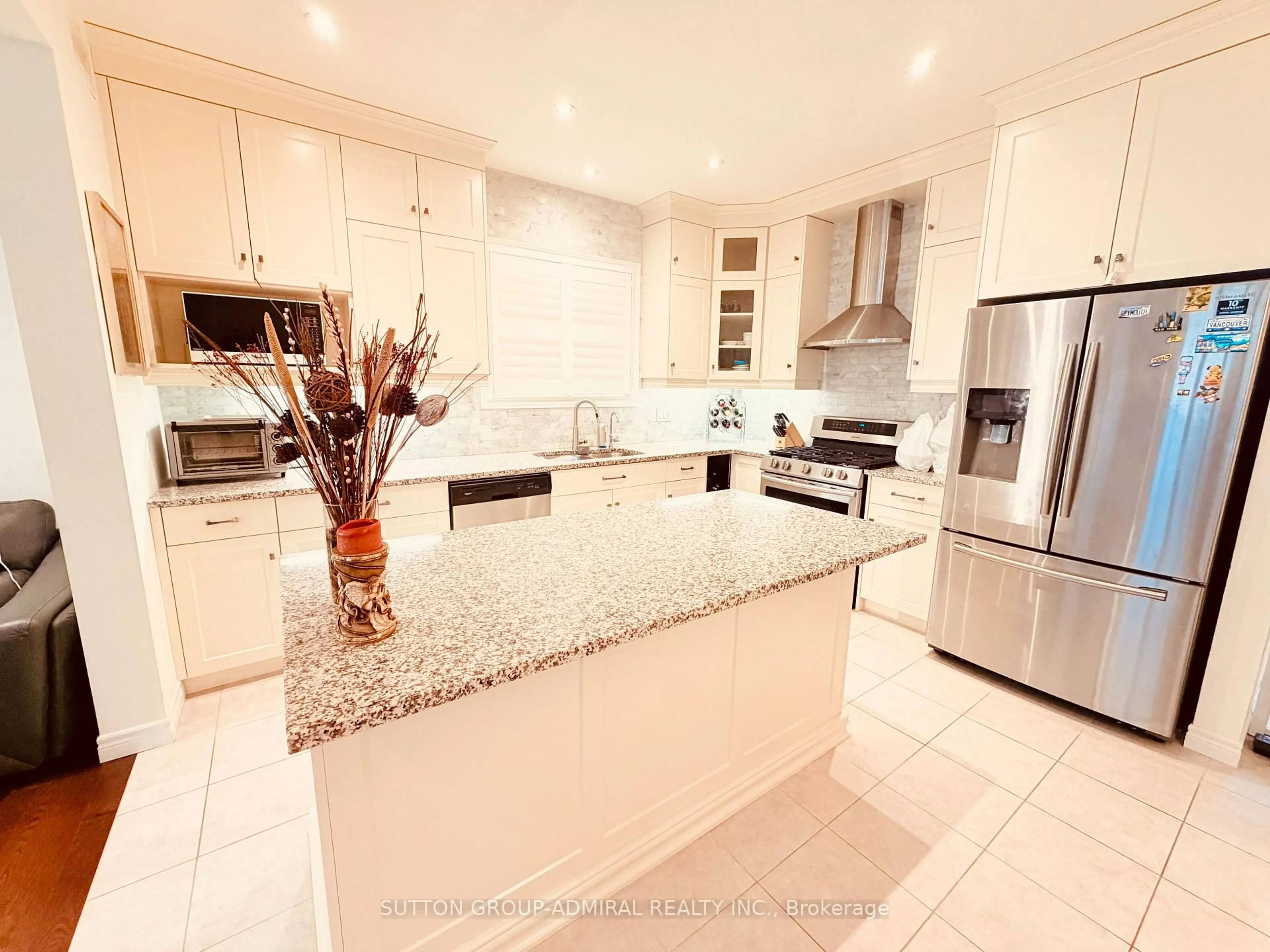 Contemporary kitchen, ceramic/tile floor for 14 Crossbridge Ave, Kitchener Ontario N2A 0J9