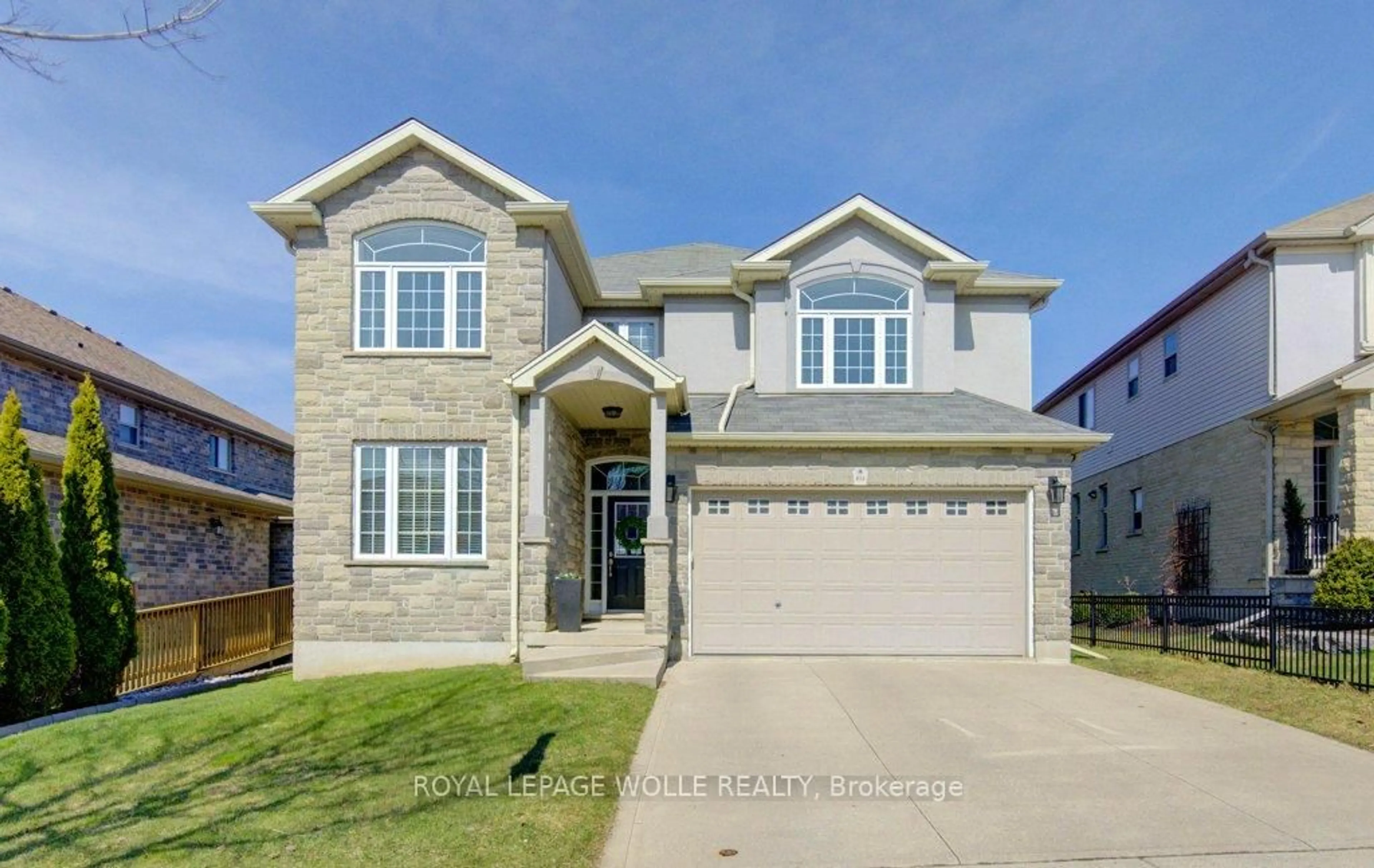 Home with vinyl exterior material, street for 414 Zeller Dr, Waterloo Ontario N2A 0C7