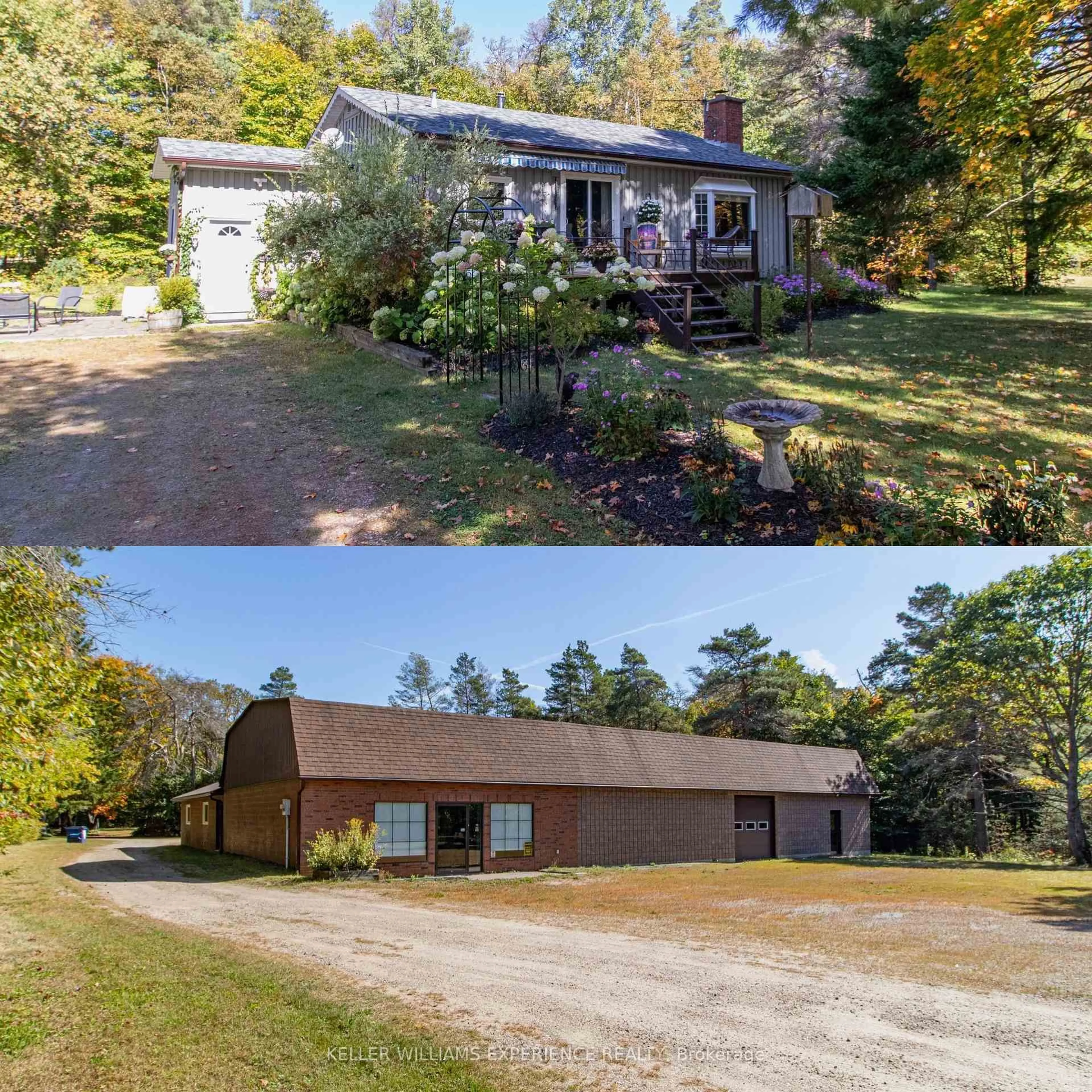 A pic from outside/outdoor area/front of a property/back of a property/a pic from drone, unknown for 283 So Ho Mish Rd, Perry Ontario P0A 1J0