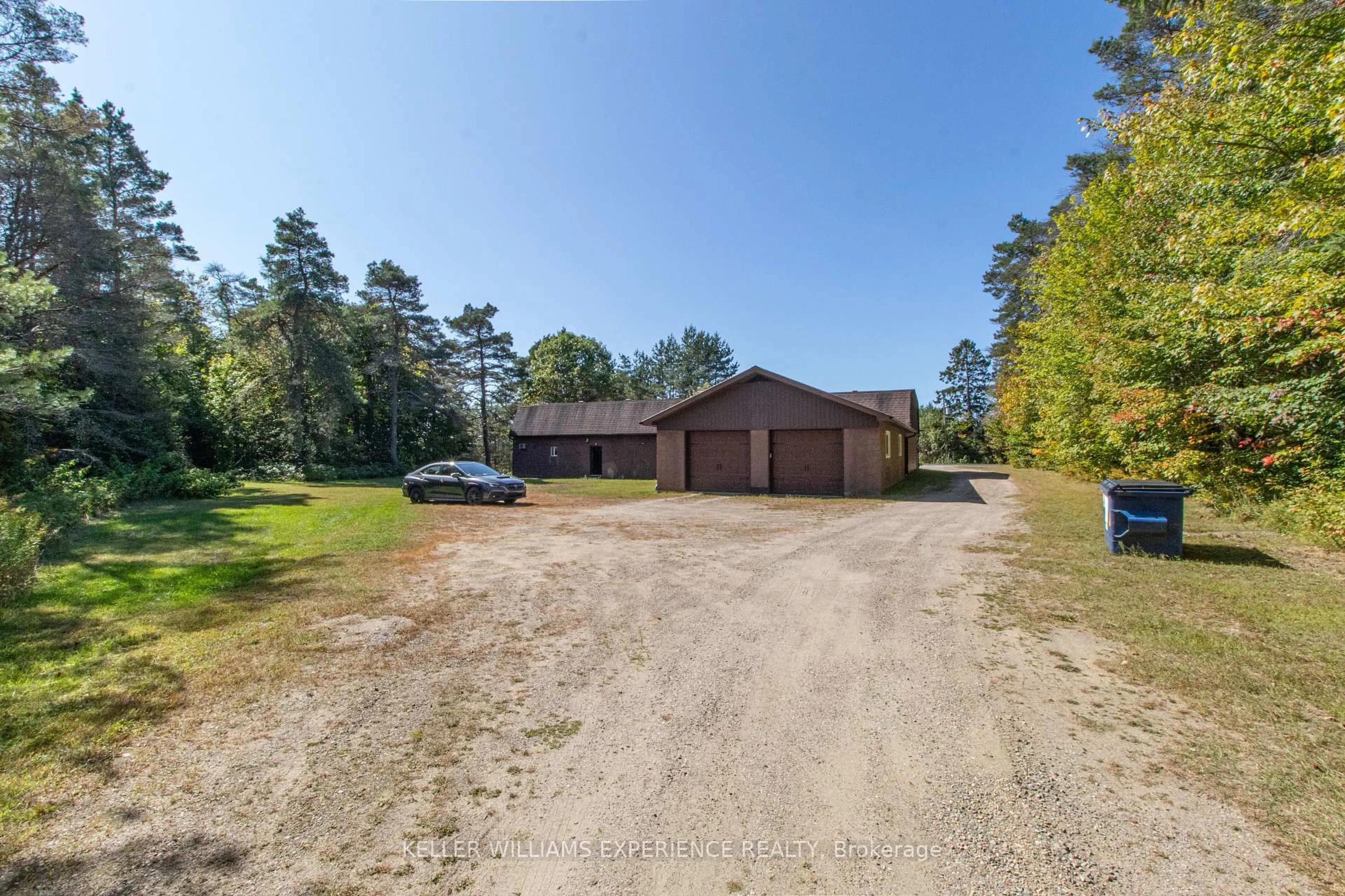 A pic from outside/outdoor area/front of a property/back of a property/a pic from drone, unknown for 283 So Ho Mish Rd, Perry Ontario P0A 1J0