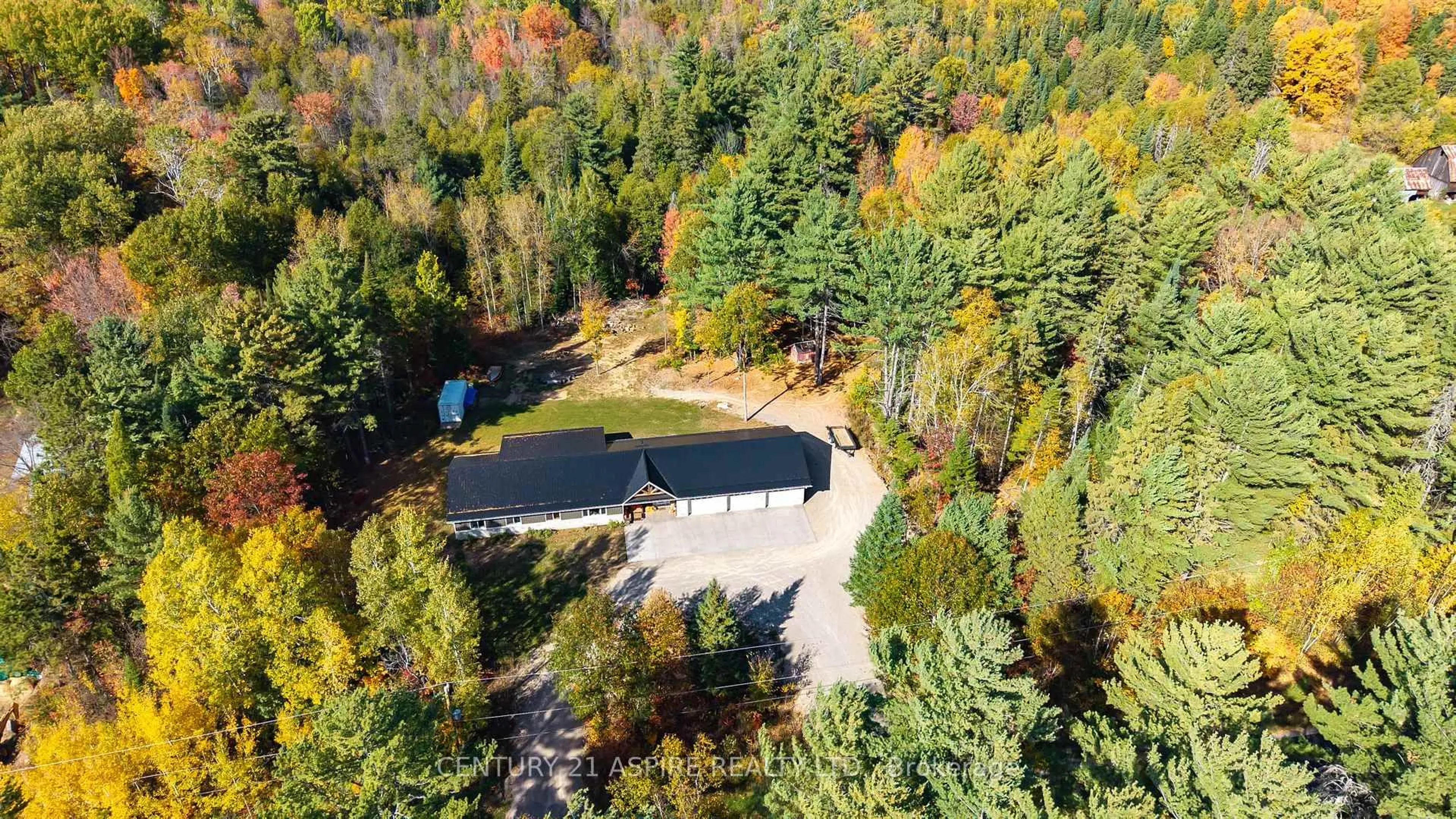 A pic from outside/outdoor area/front of a property/back of a property/a pic from drone, forest/trees view for 544 Marsh Rd, Pembroke Ontario K8A 6W4