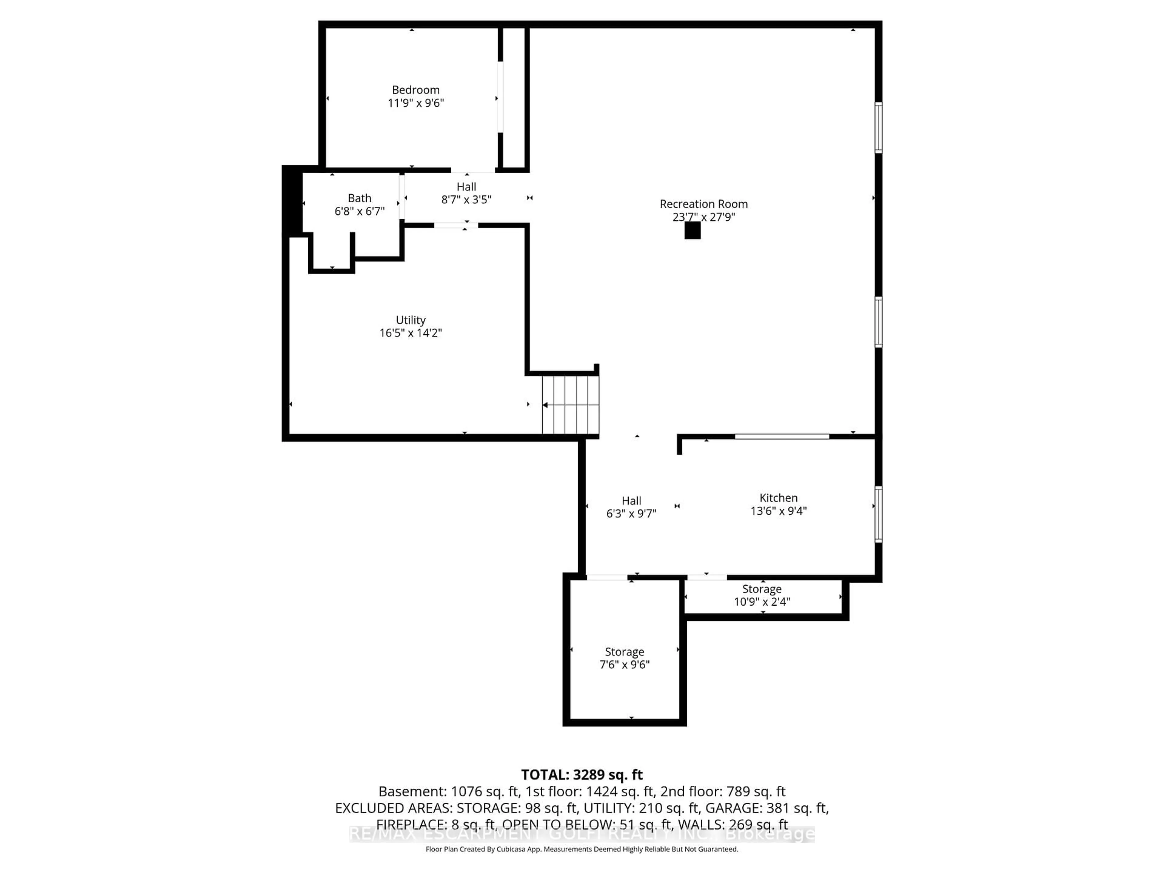 Floor plan for 256 HIGHLAND Rd, Hamilton Ontario L8J 2V2
