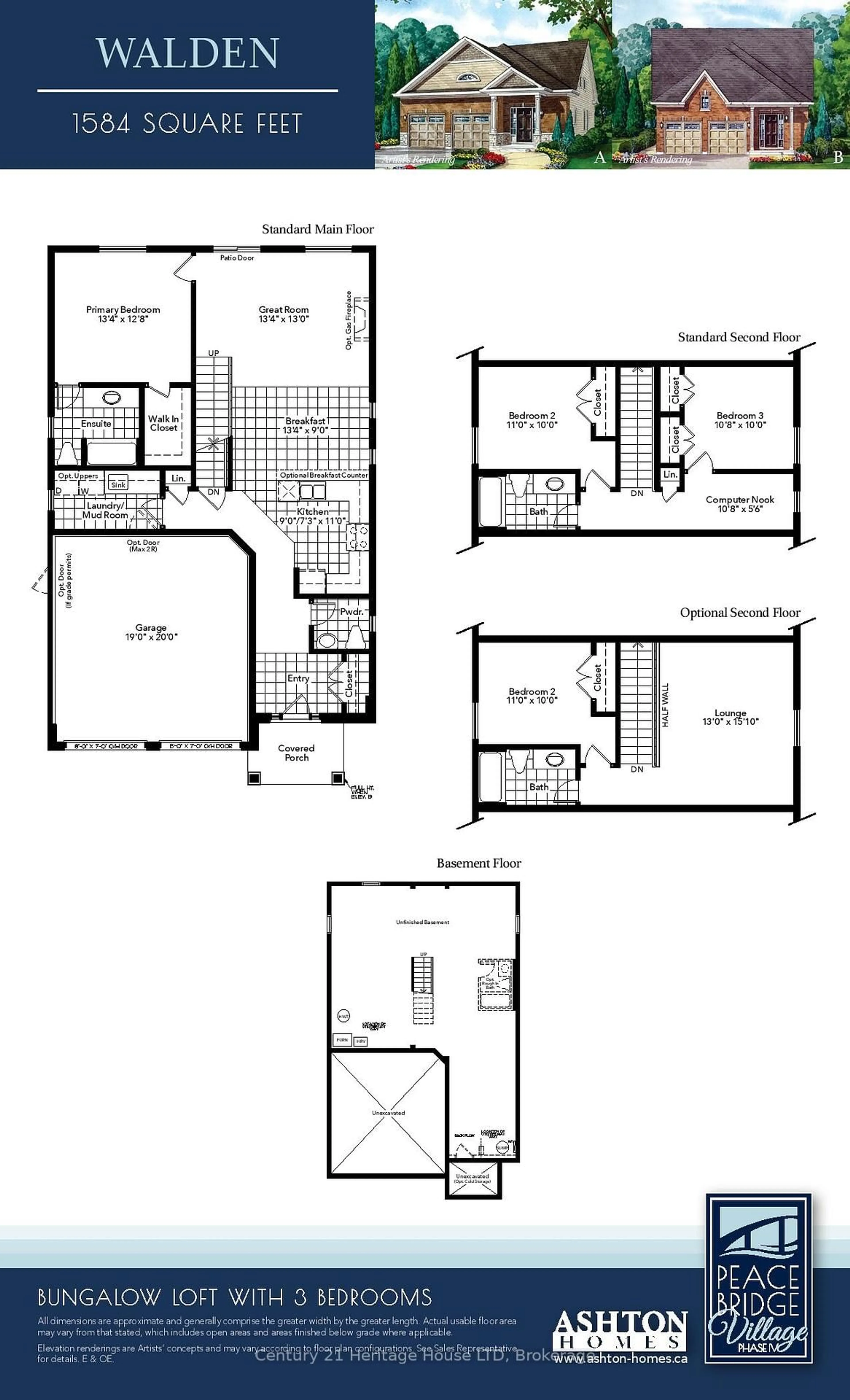 Floor plan for 740 Burwell St, Fort Erie Ontario L2A 0E2