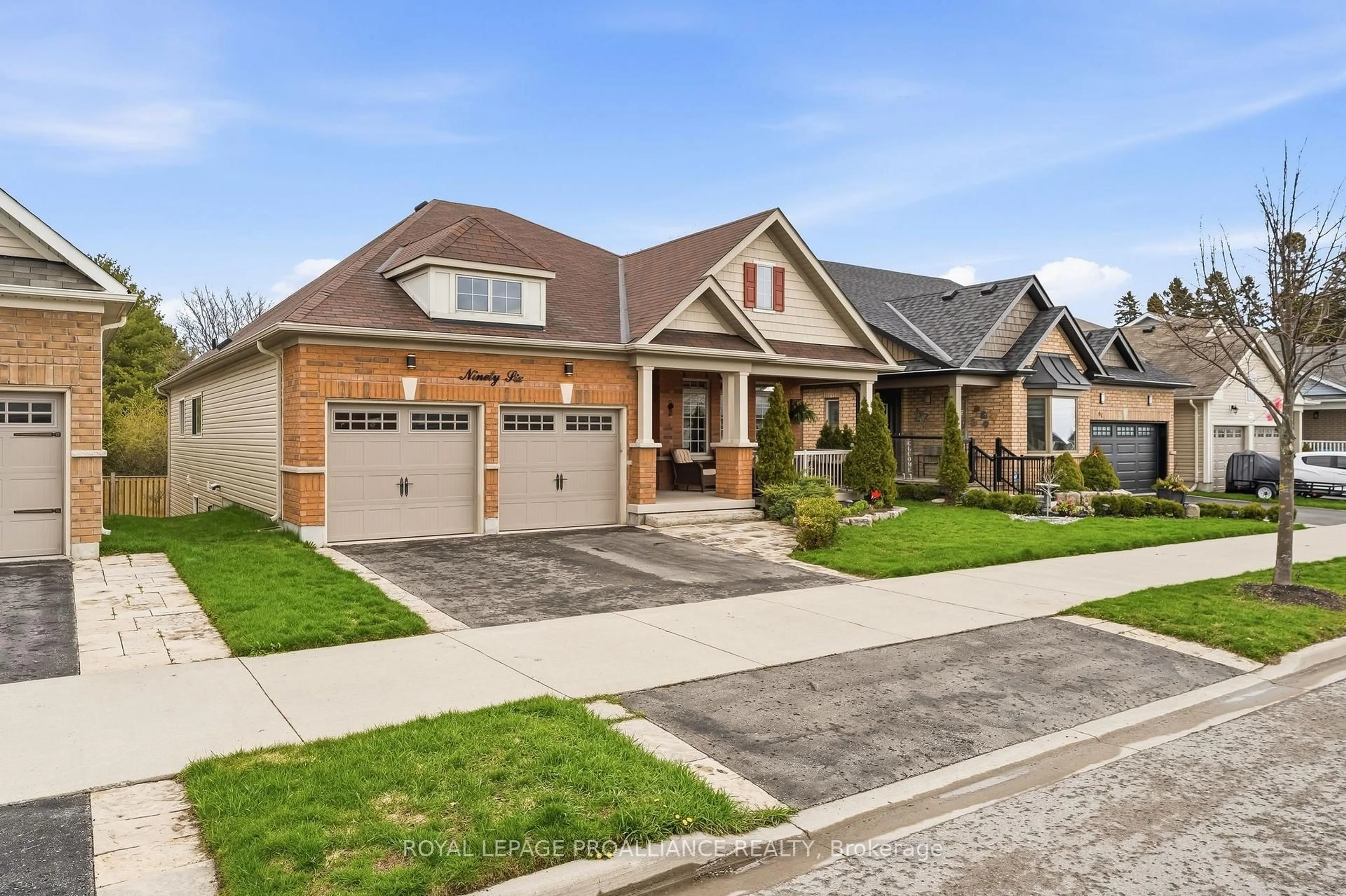 Home with brick exterior material, street for 96 White Dr, Port Hope Ontario L1A 0B6