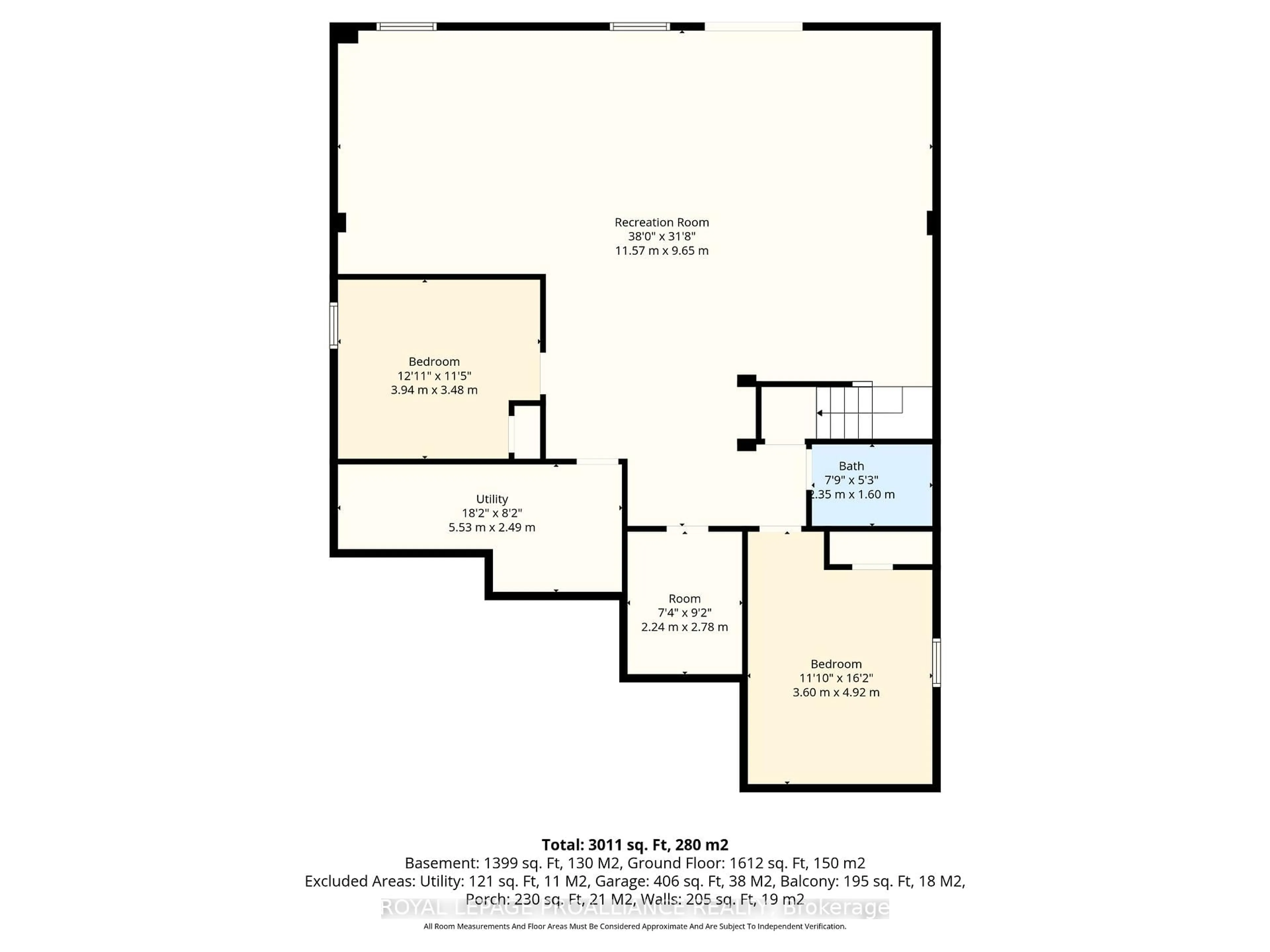 Floor plan for 96 White Dr, Port Hope Ontario L1A 0B6