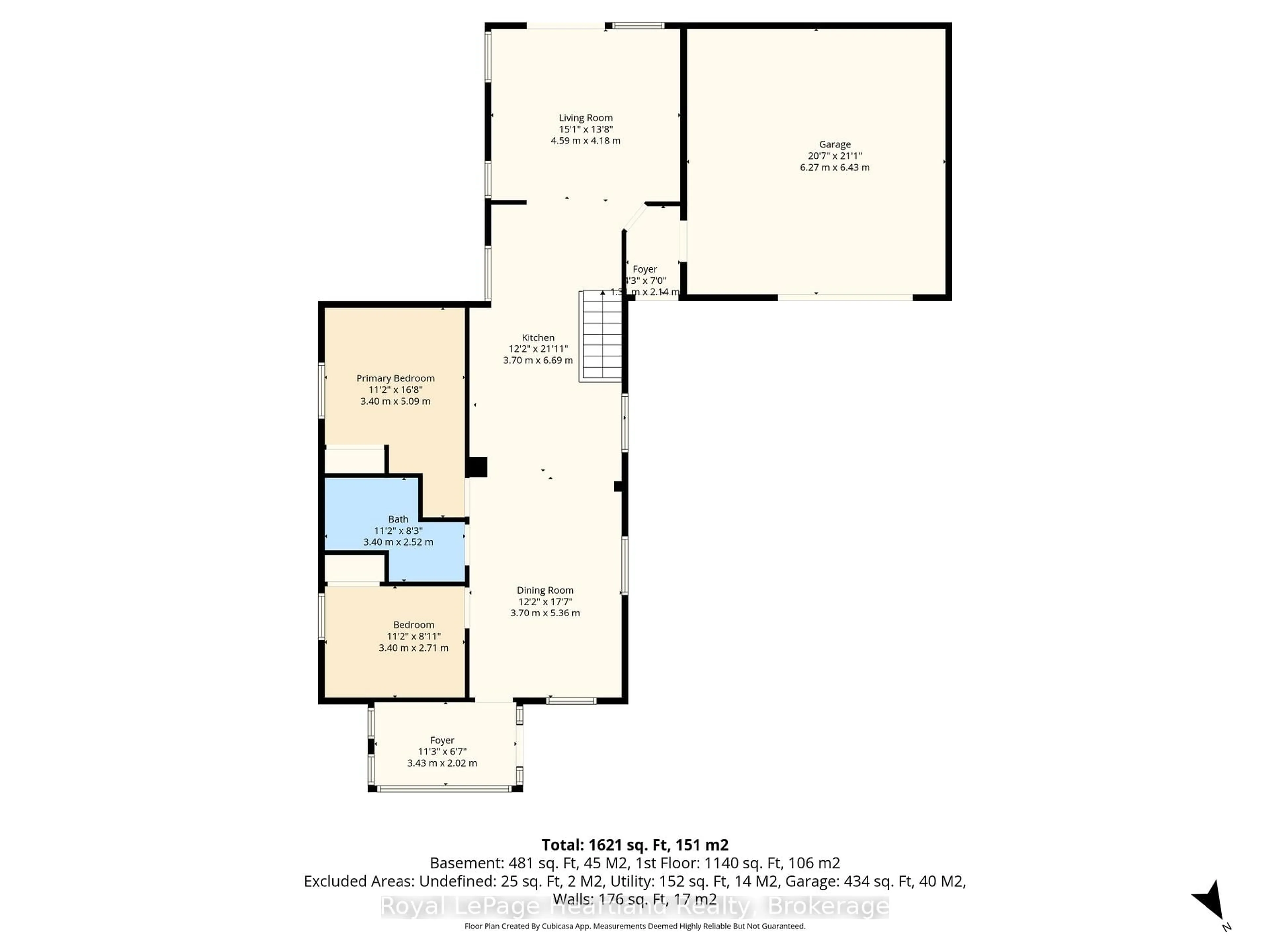 Floor plan for 208 Ontario St, Central Huron Ontario N0M 1L0